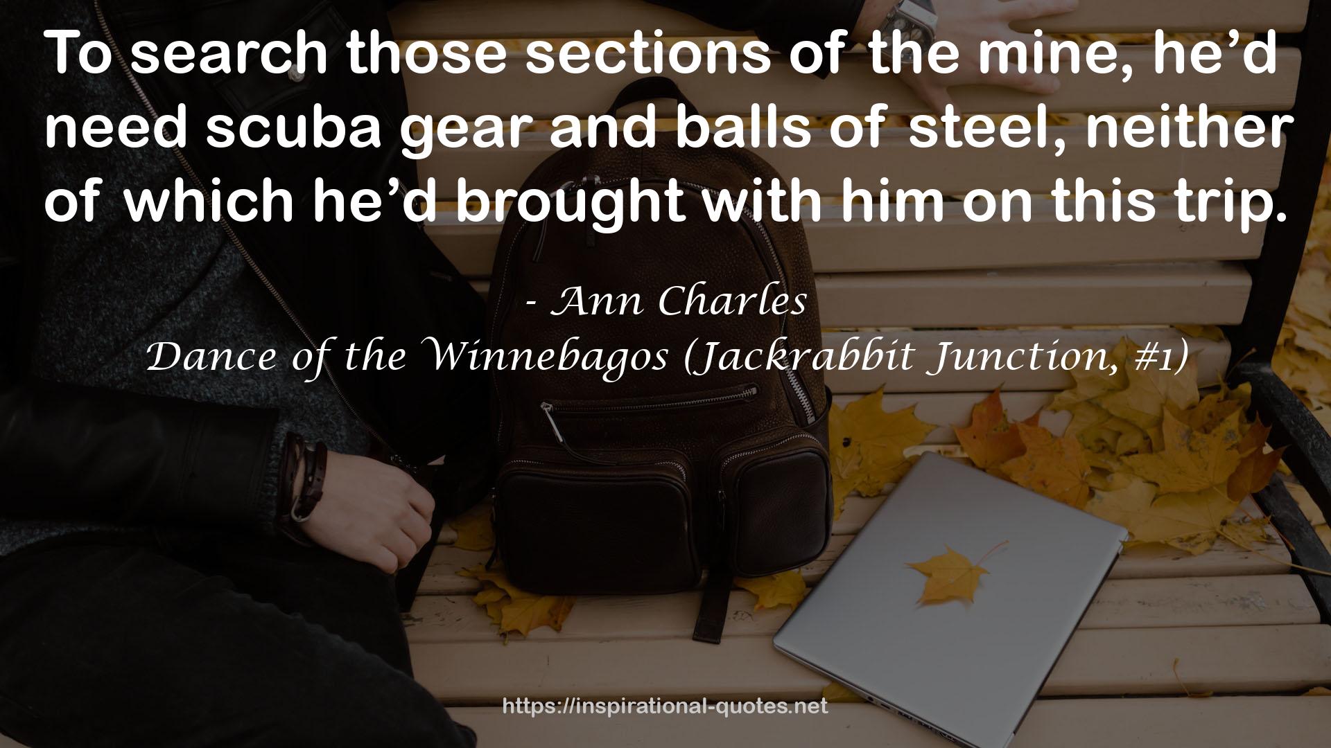 Dance of the Winnebagos (Jackrabbit Junction, #1) QUOTES