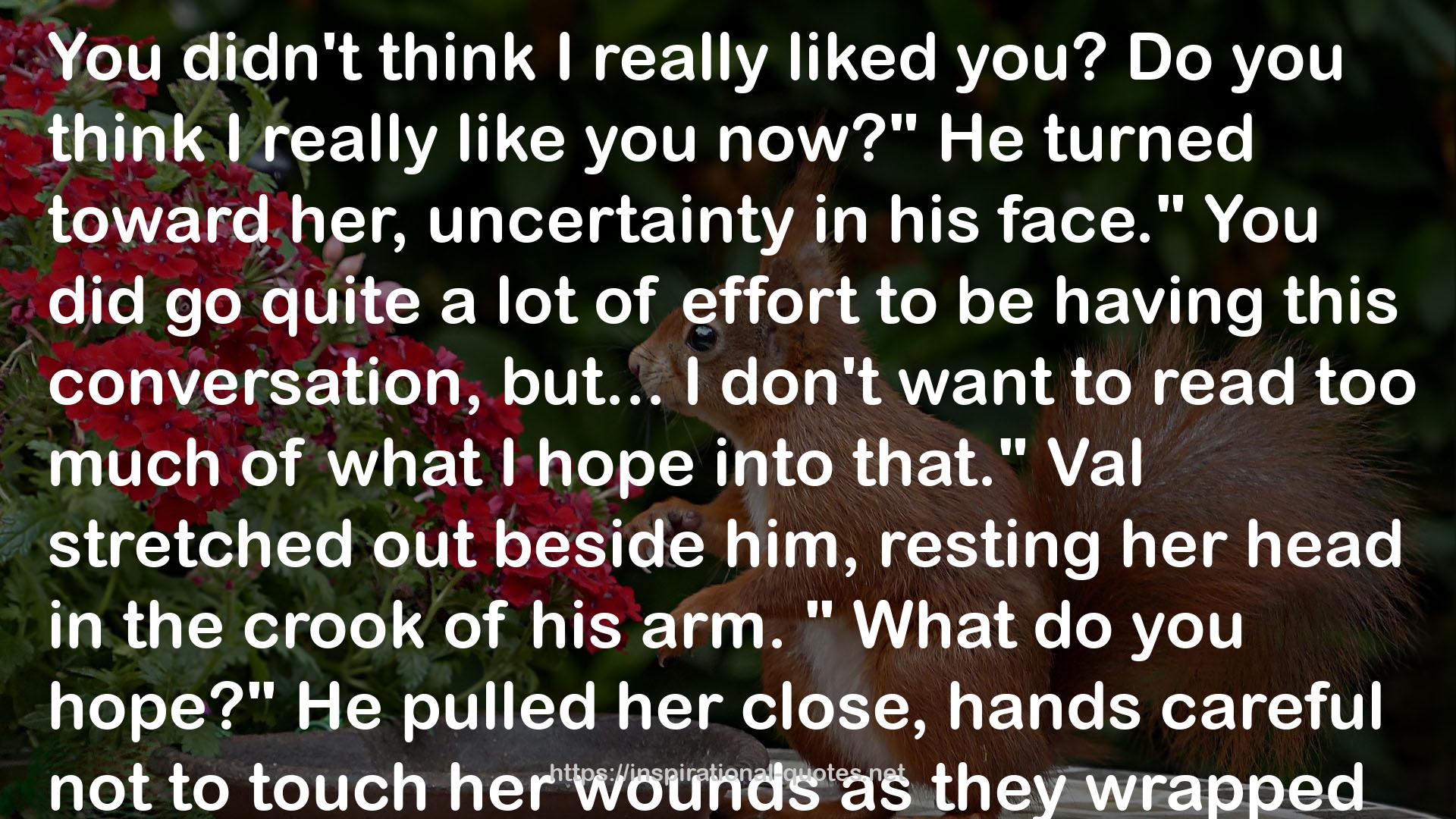 her wounds  QUOTES