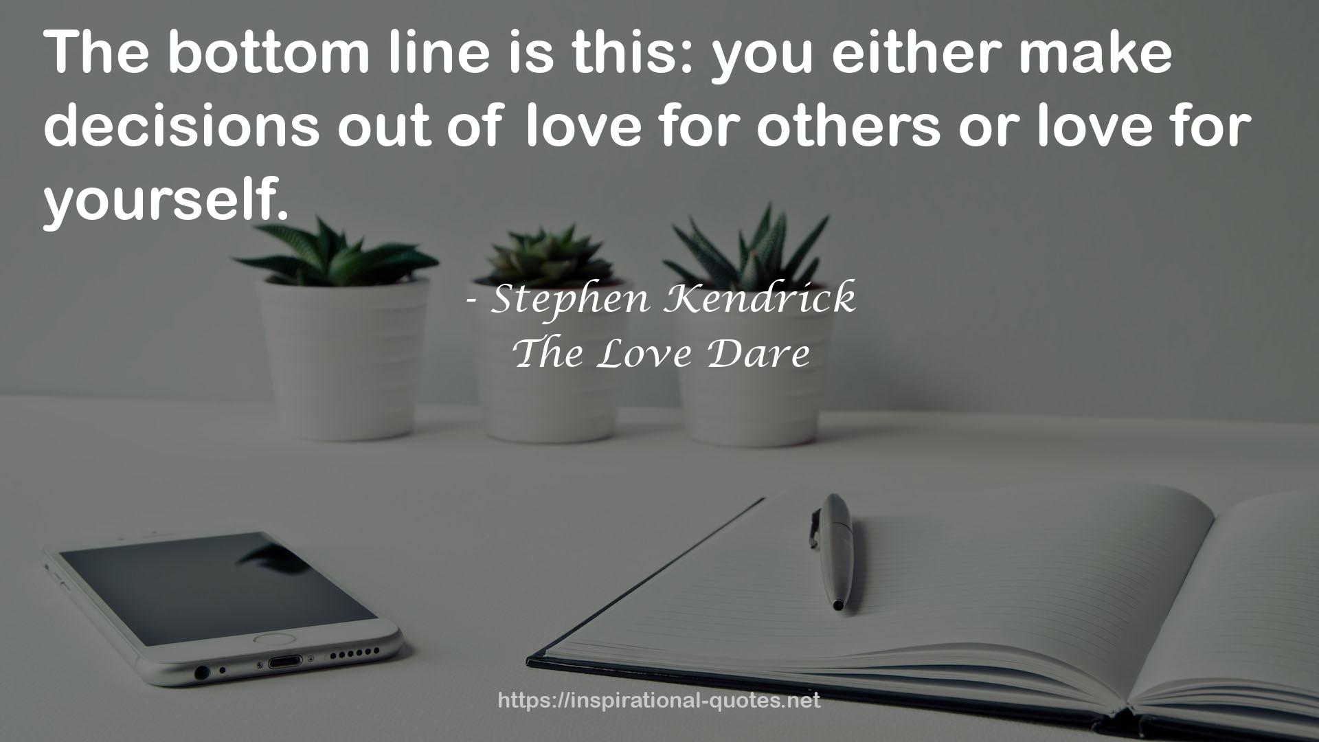 Stephen Kendrick QUOTES