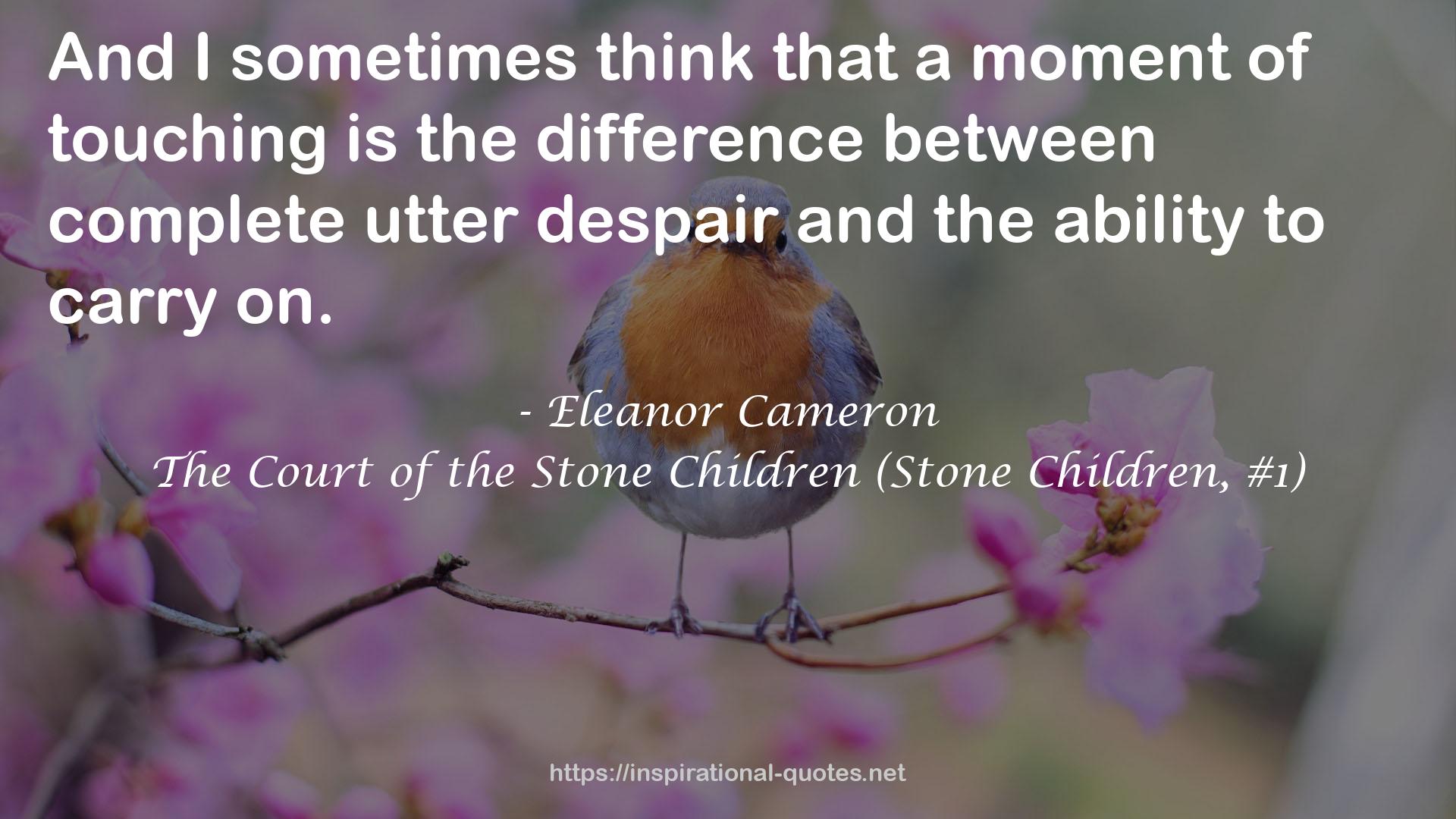 The Court of the Stone Children (Stone Children, #1) QUOTES