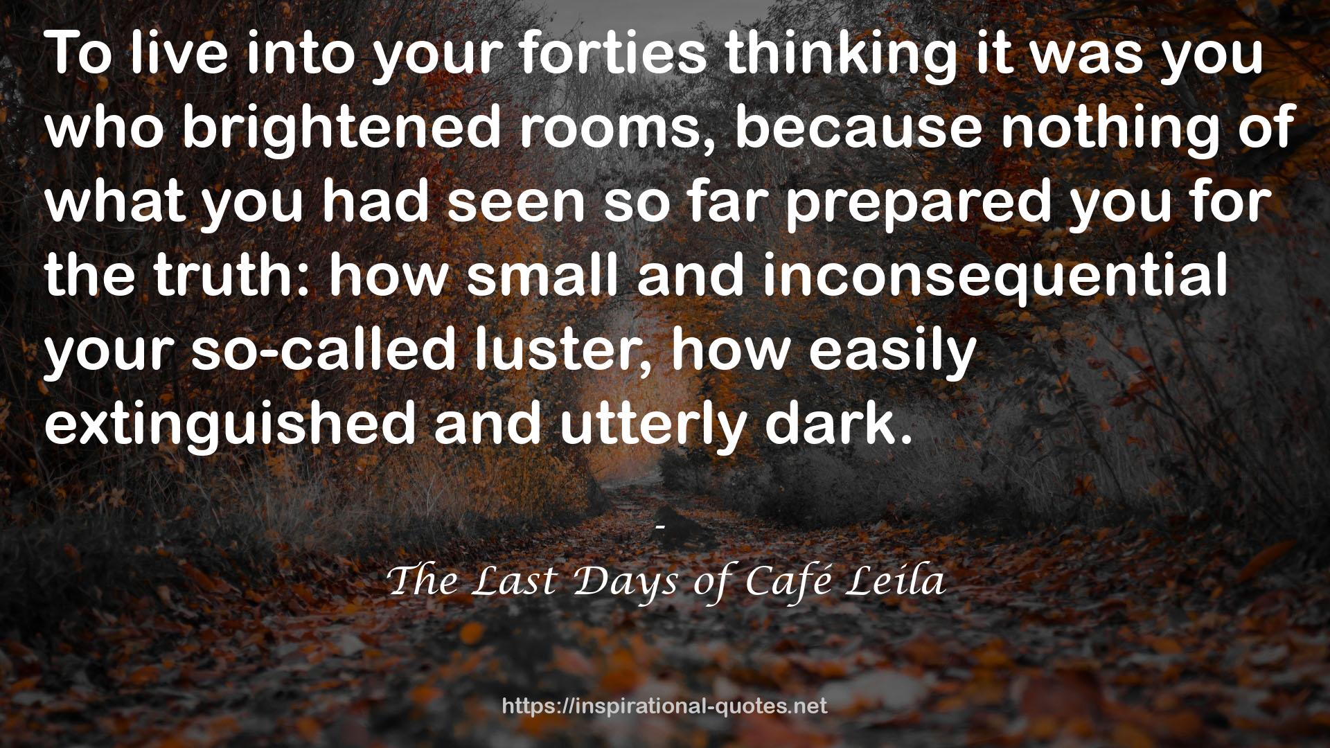 The Last Days of Café Leila QUOTES