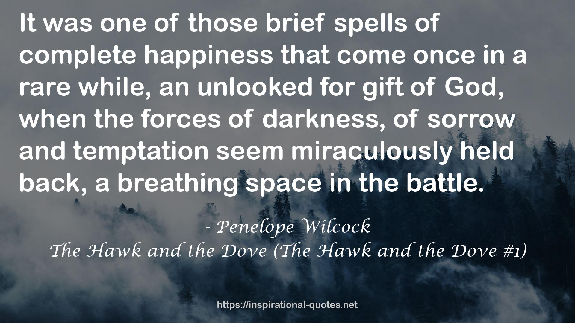 The Hawk and the Dove (The Hawk and the Dove #1) QUOTES