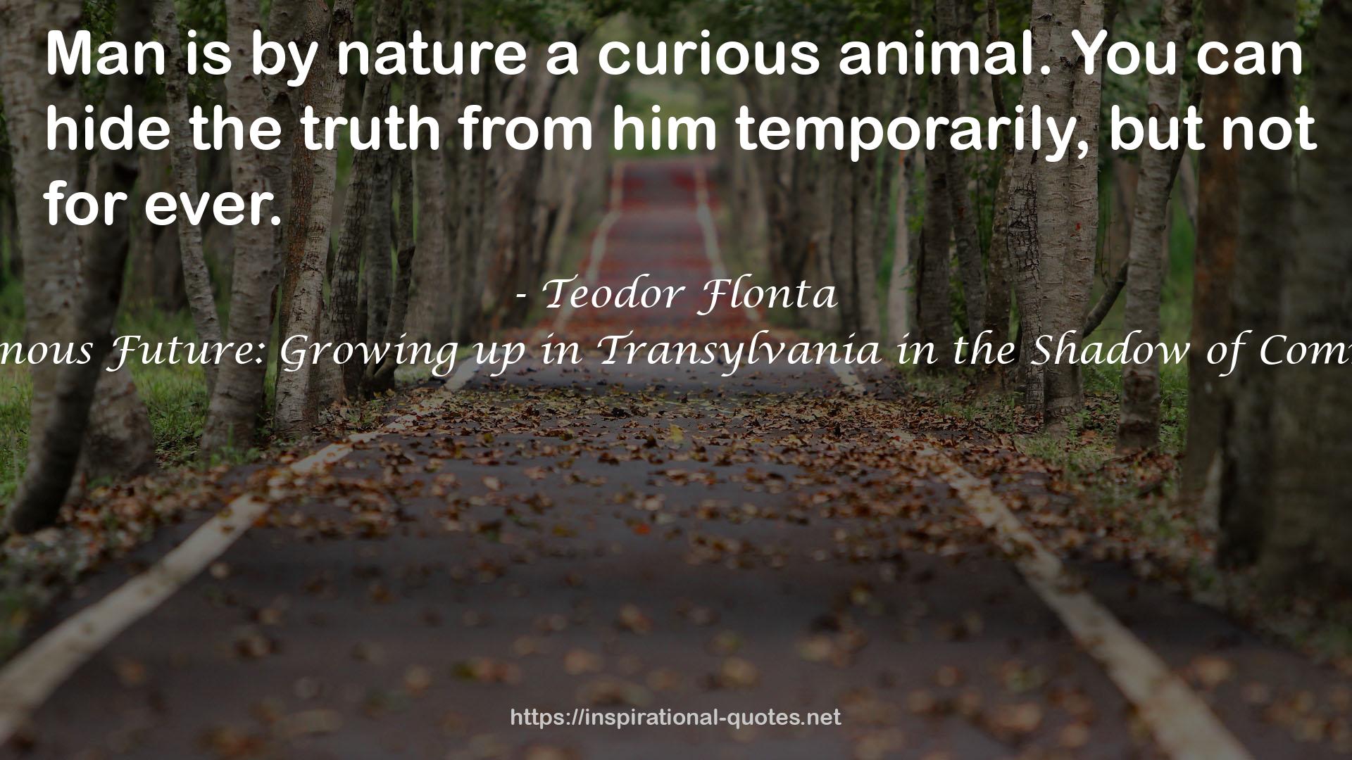 Teodor Flonta QUOTES