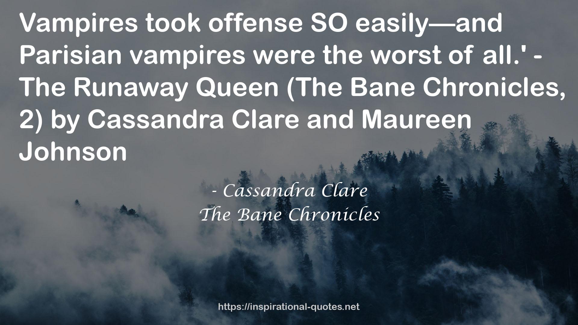 Parisian vampires  QUOTES