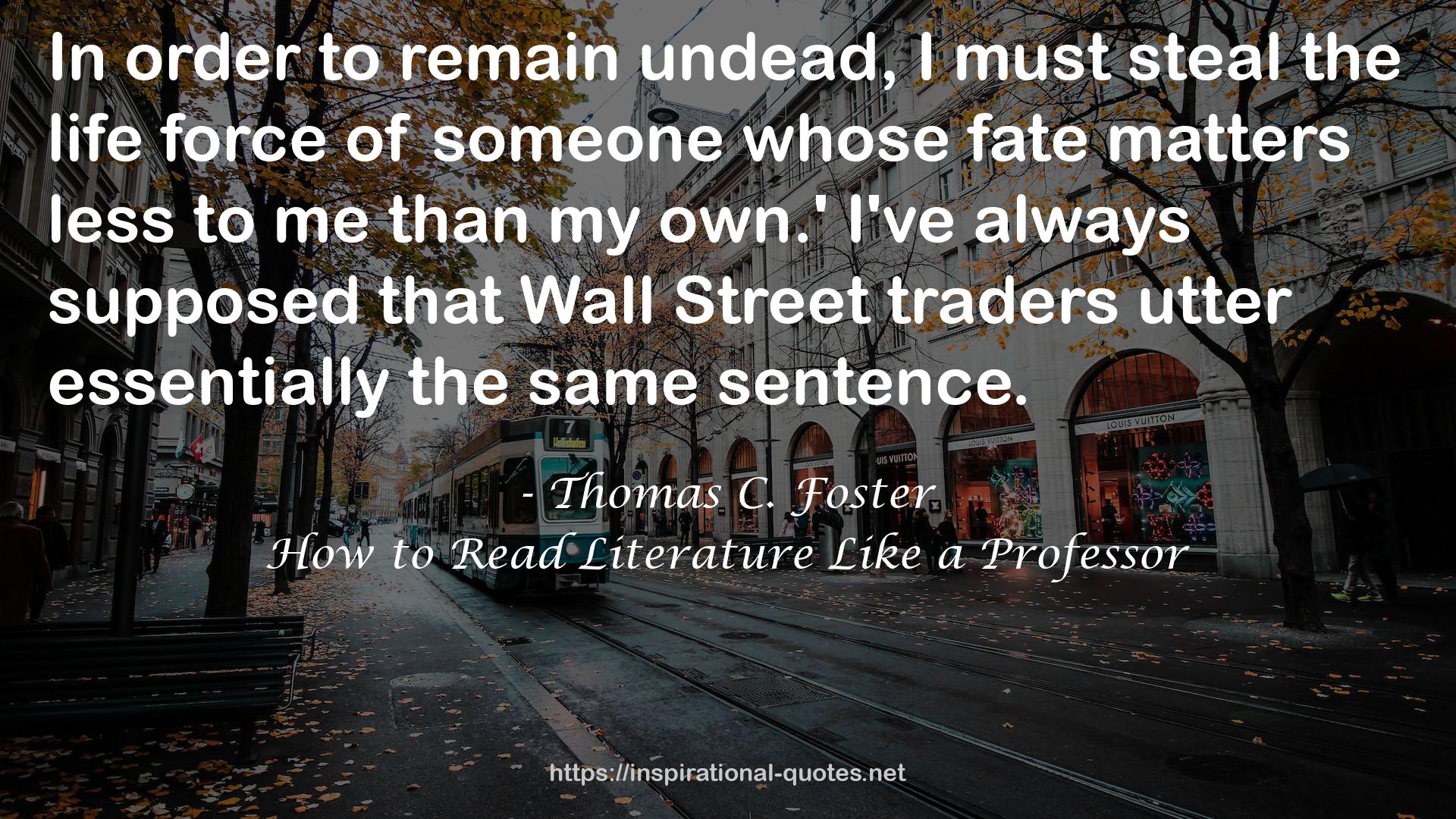 Wall Street traders  QUOTES