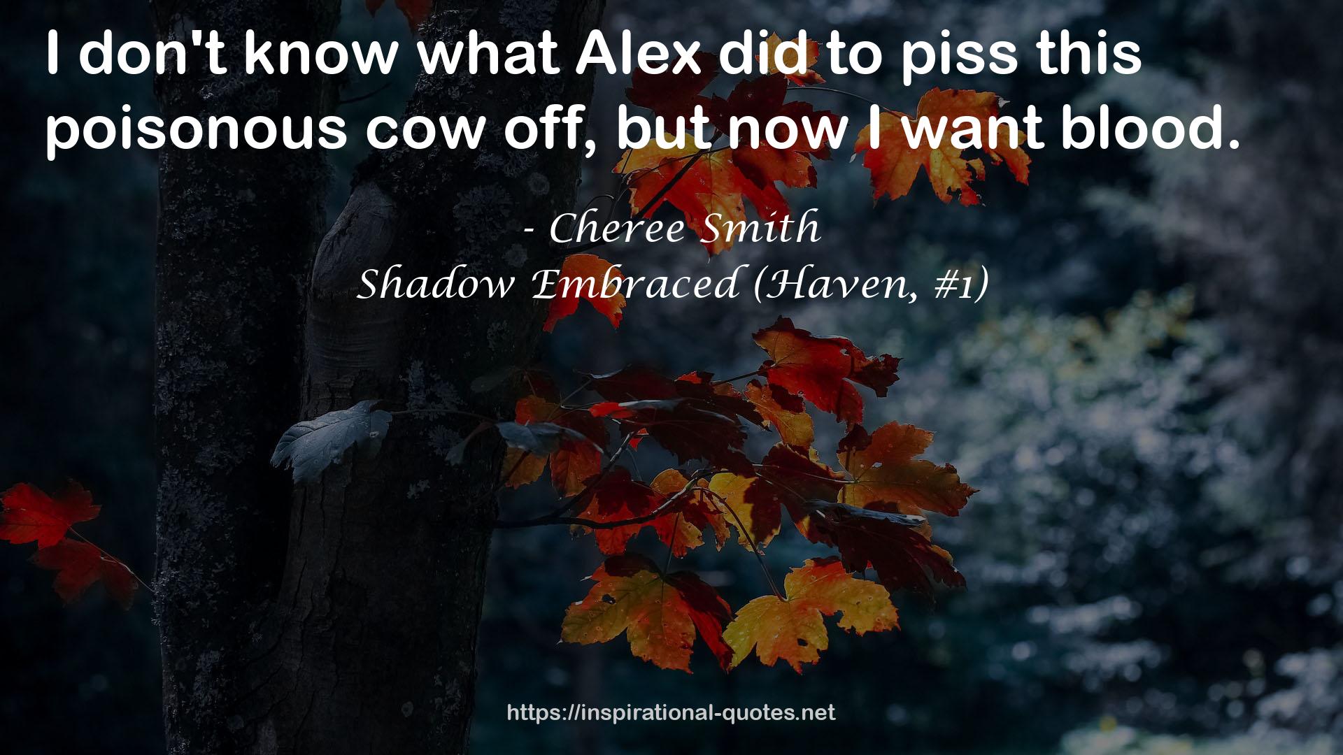 Shadow Embraced (Haven, #1) QUOTES