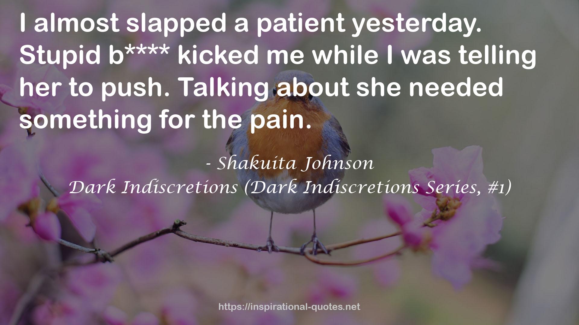 Dark Indiscretions (Dark Indiscretions Series, #1) QUOTES