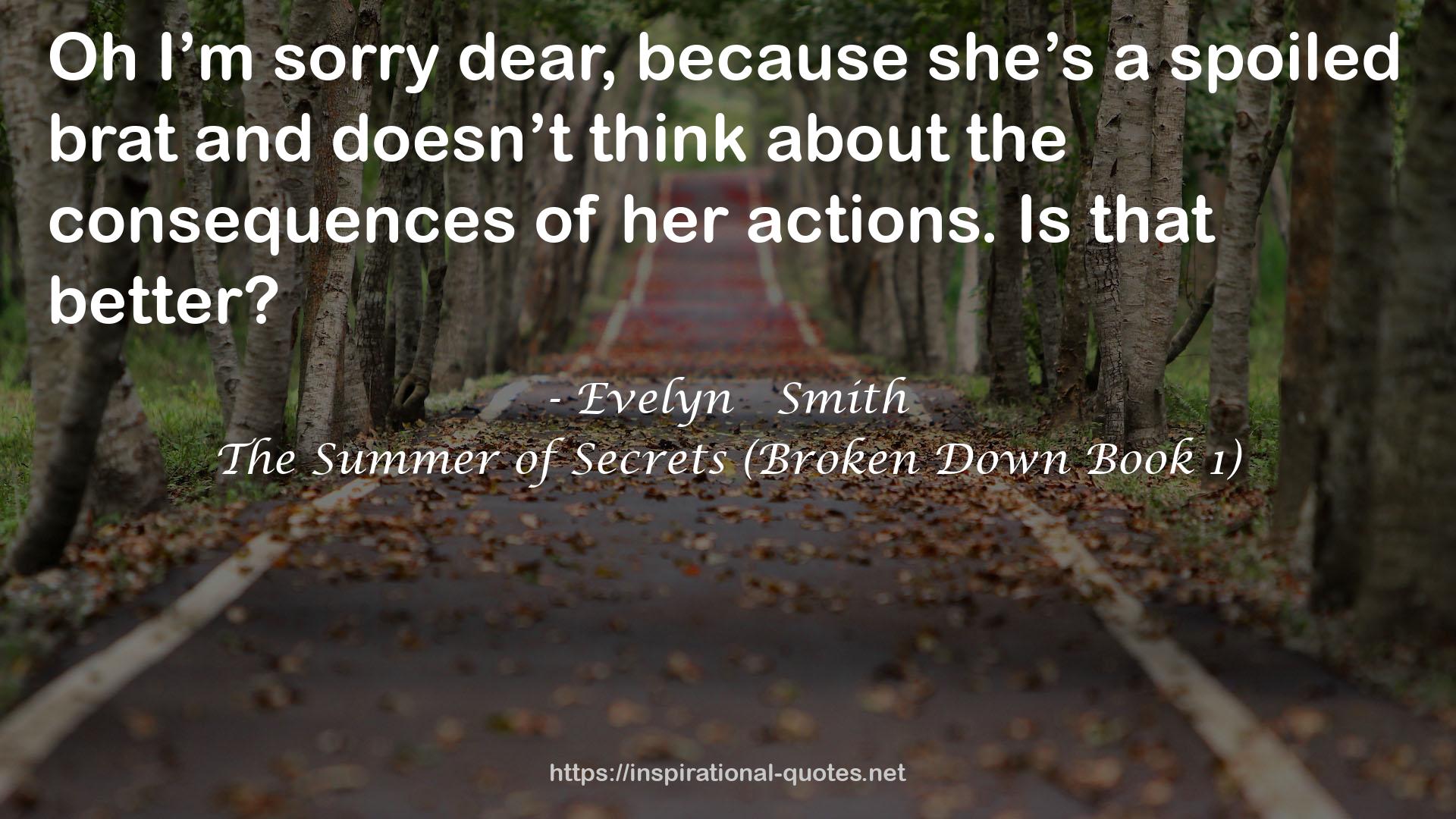 Evelyn   Smith QUOTES