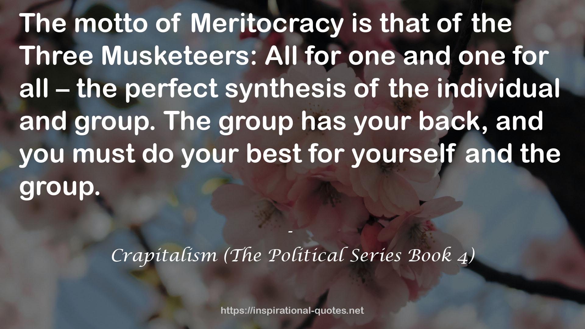 Crapitalism (The Political Series Book 4) QUOTES