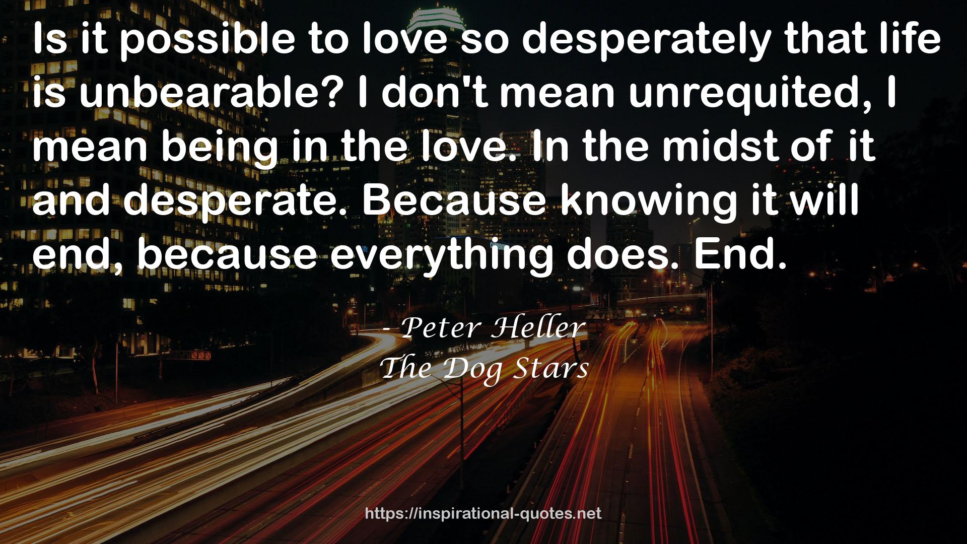 Peter Heller QUOTES