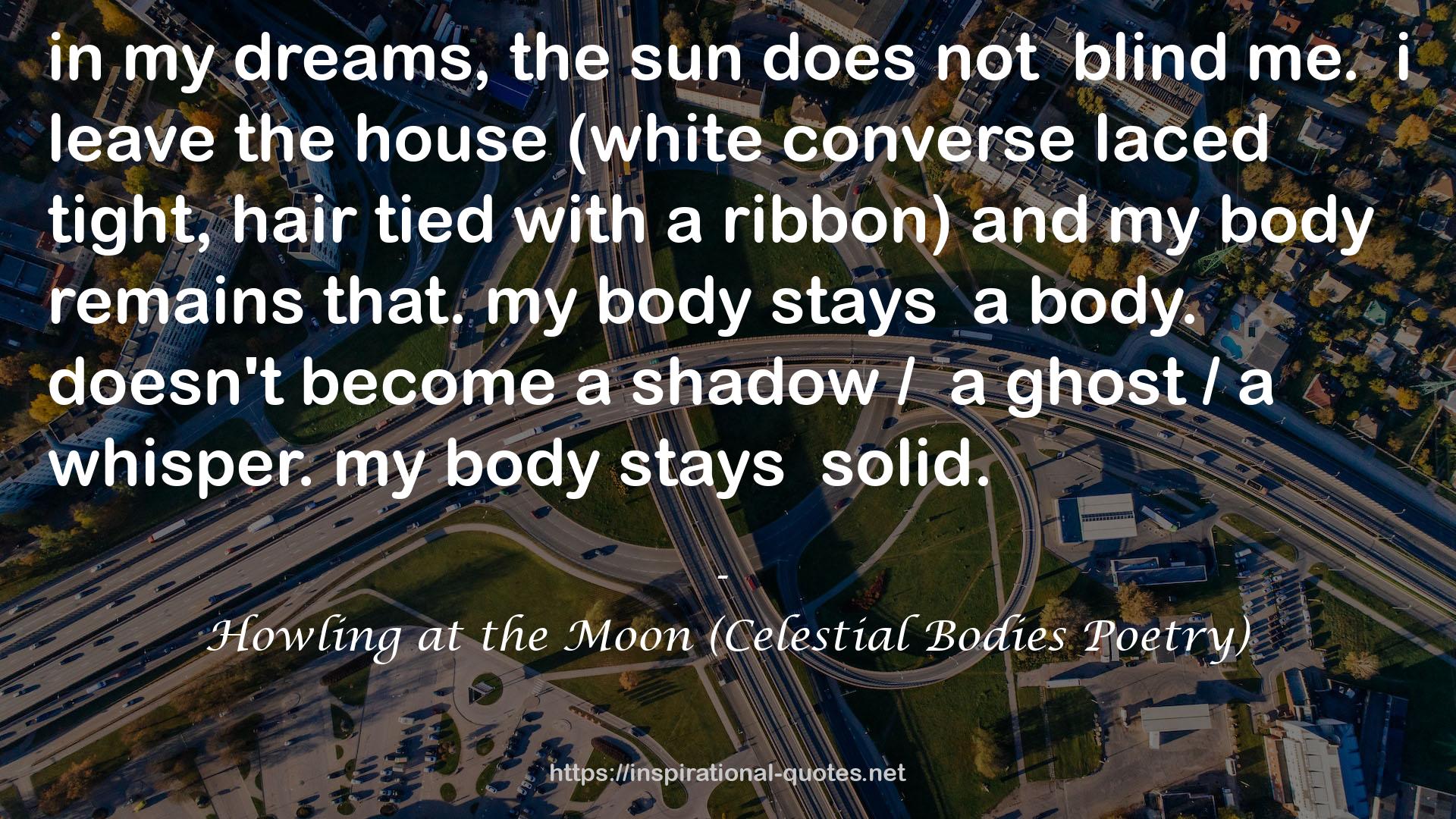 Howling at the Moon (Celestial Bodies Poetry) QUOTES