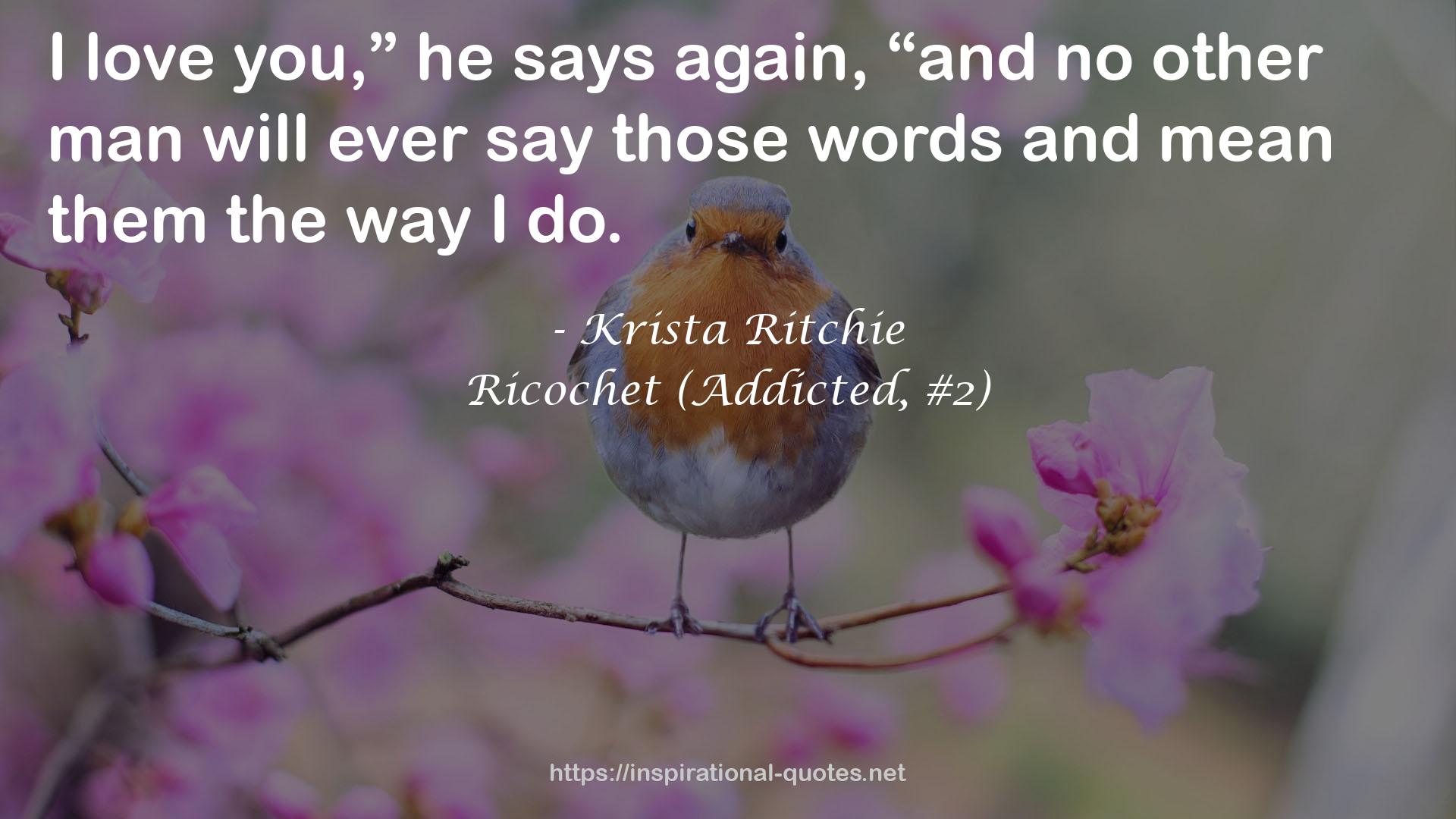 Ricochet (Addicted, #2) QUOTES