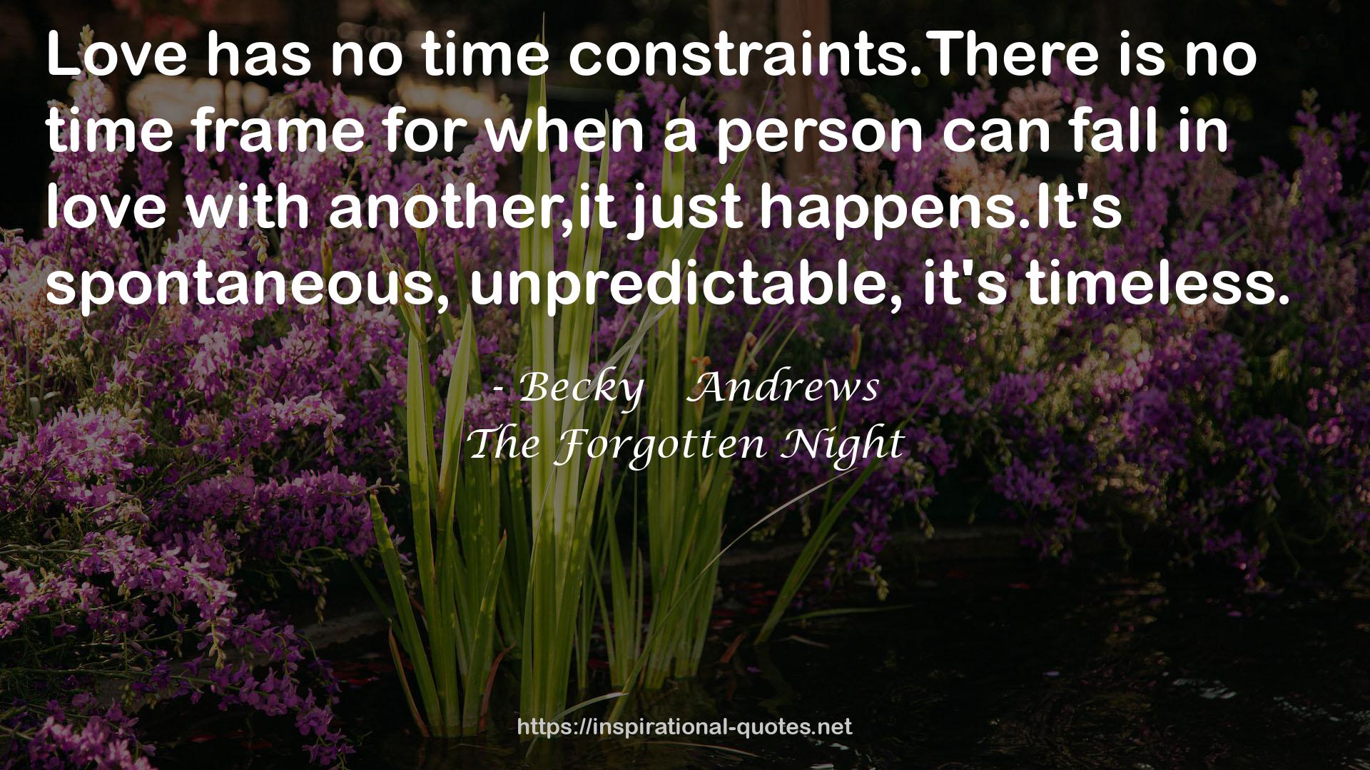 Becky   Andrews QUOTES