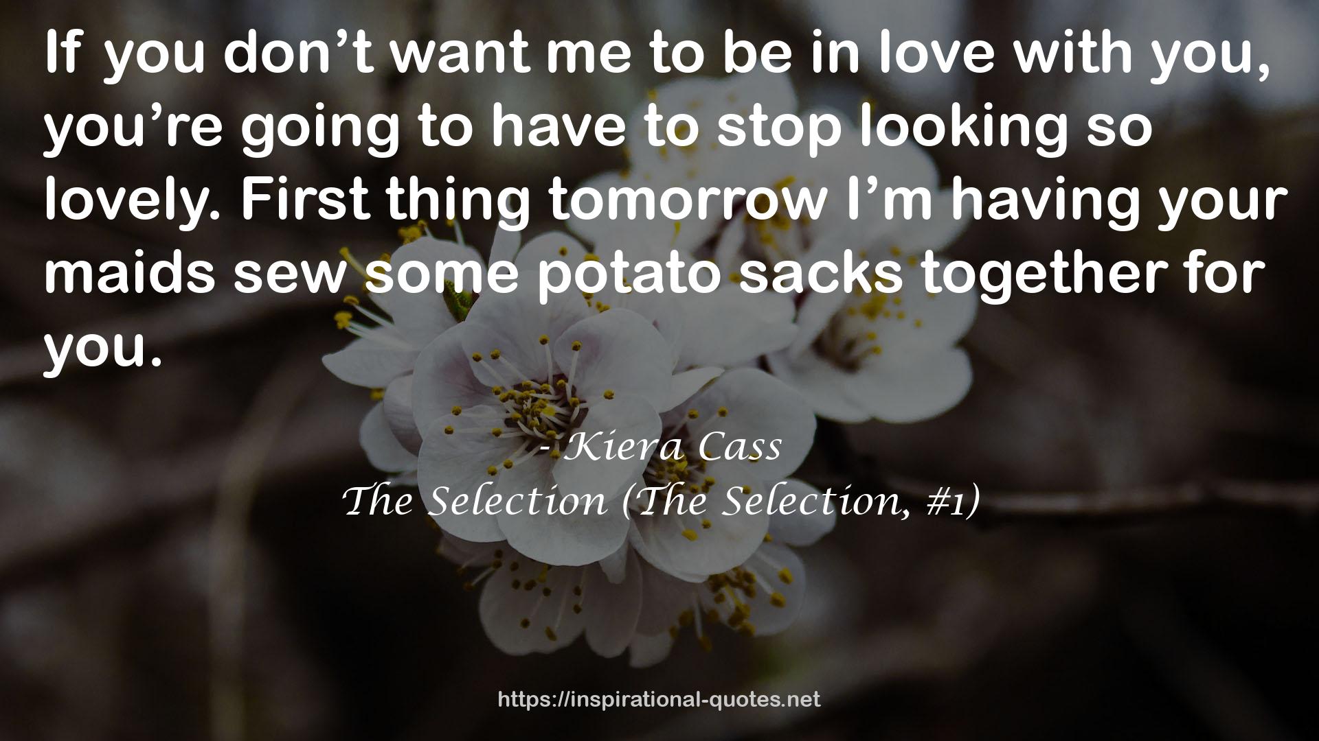 some potato sacks  QUOTES