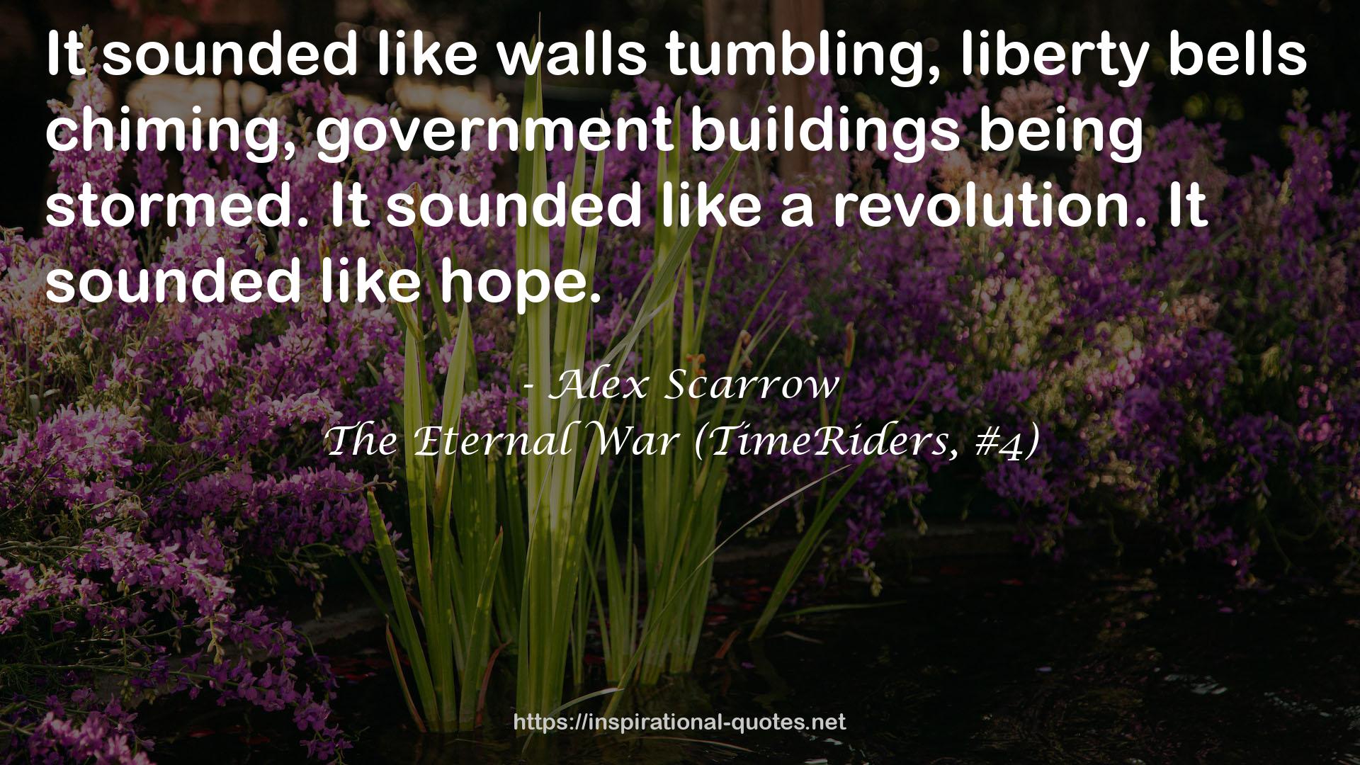 Alex Scarrow QUOTES