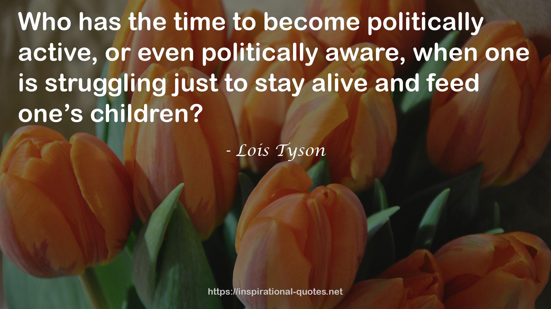 Lois Tyson QUOTES