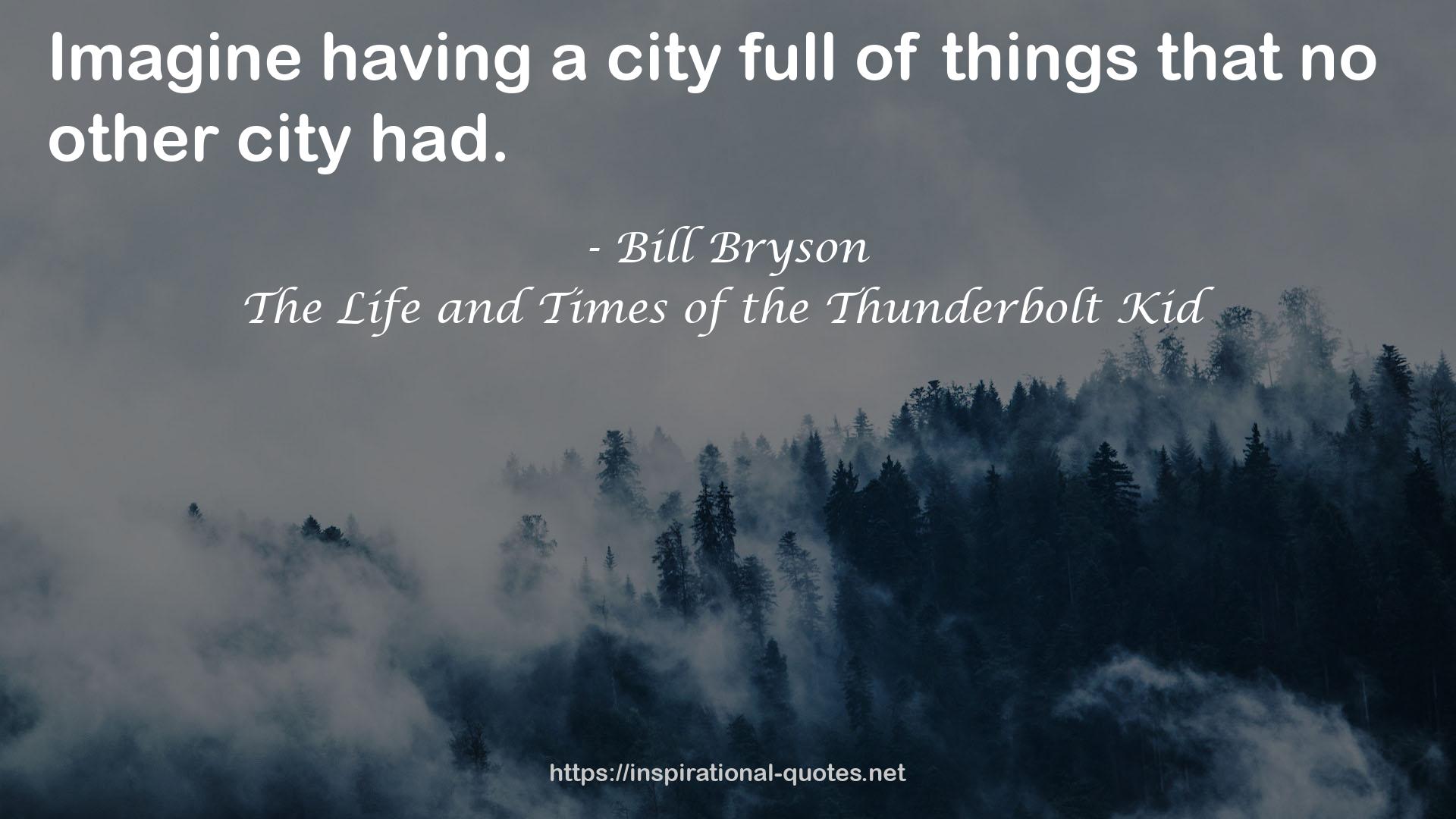 a city  QUOTES