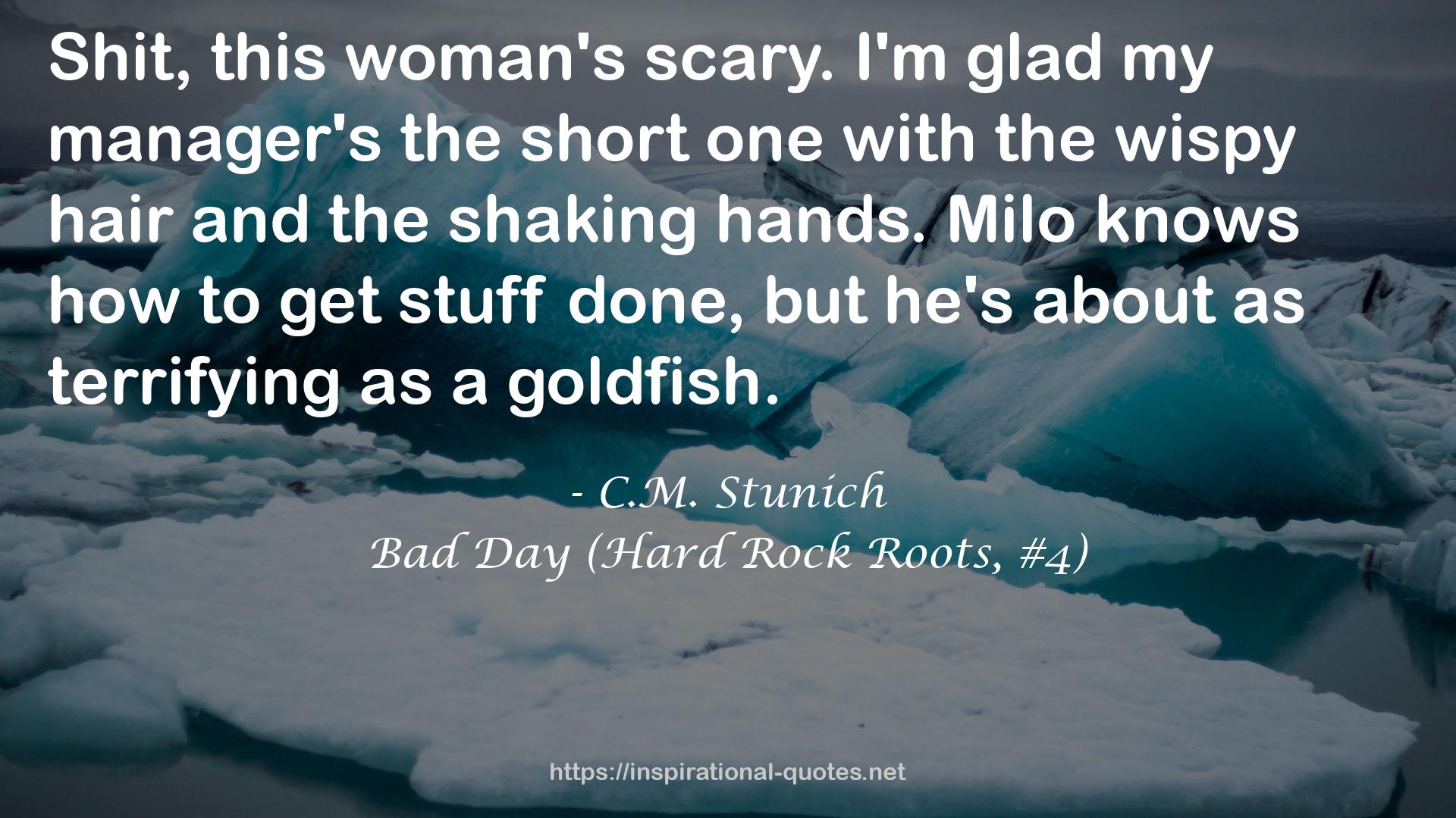 Bad Day (Hard Rock Roots, #4) QUOTES