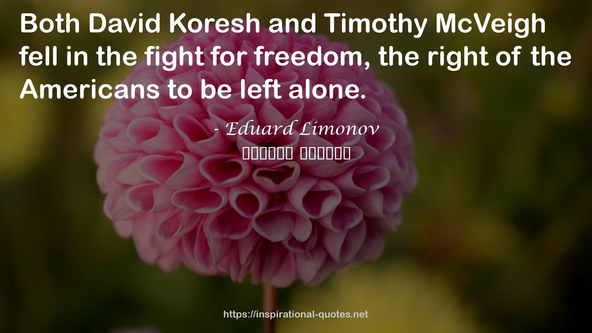 Eduard Limonov QUOTES