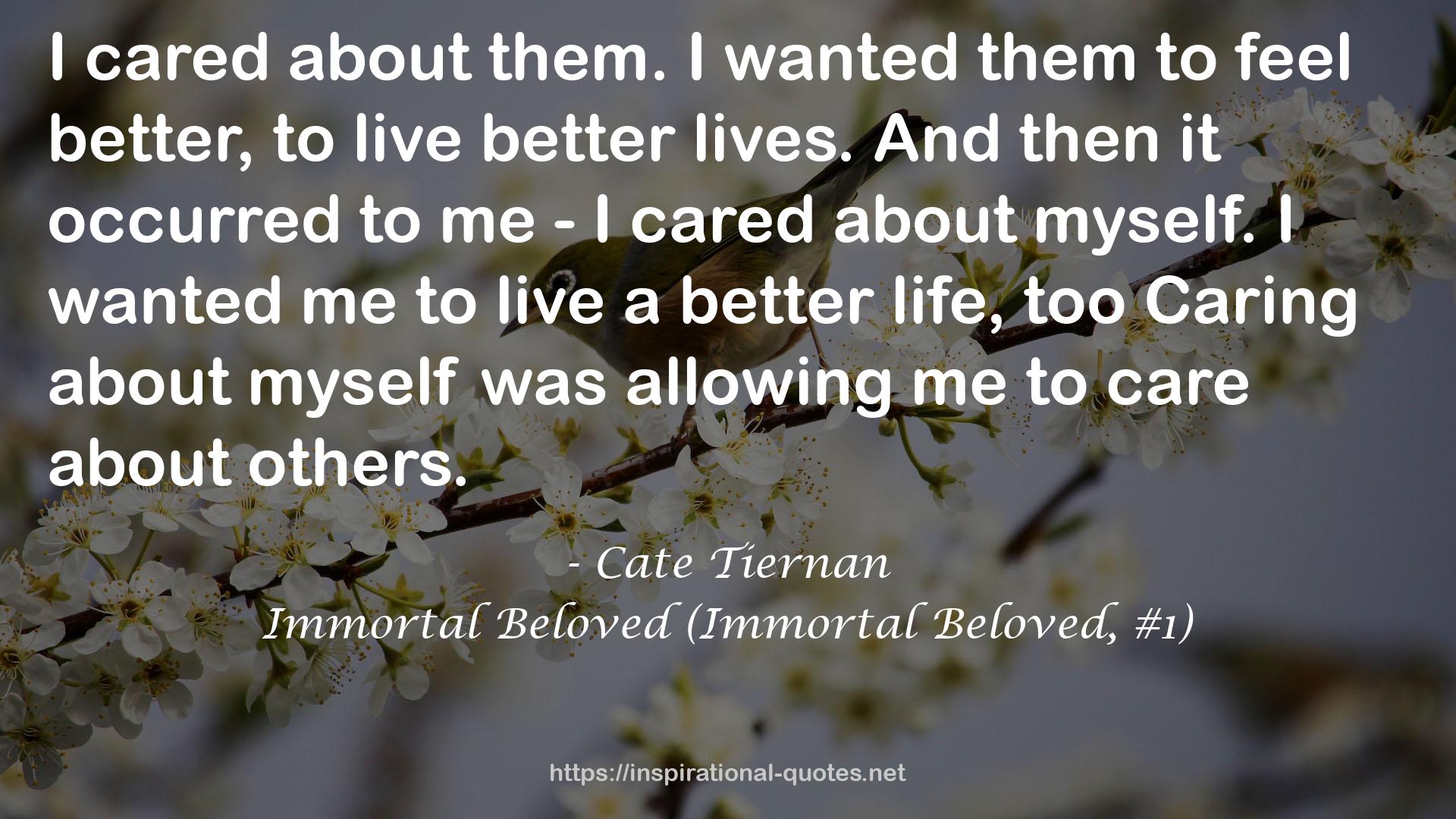 Immortal Beloved (Immortal Beloved, #1) QUOTES