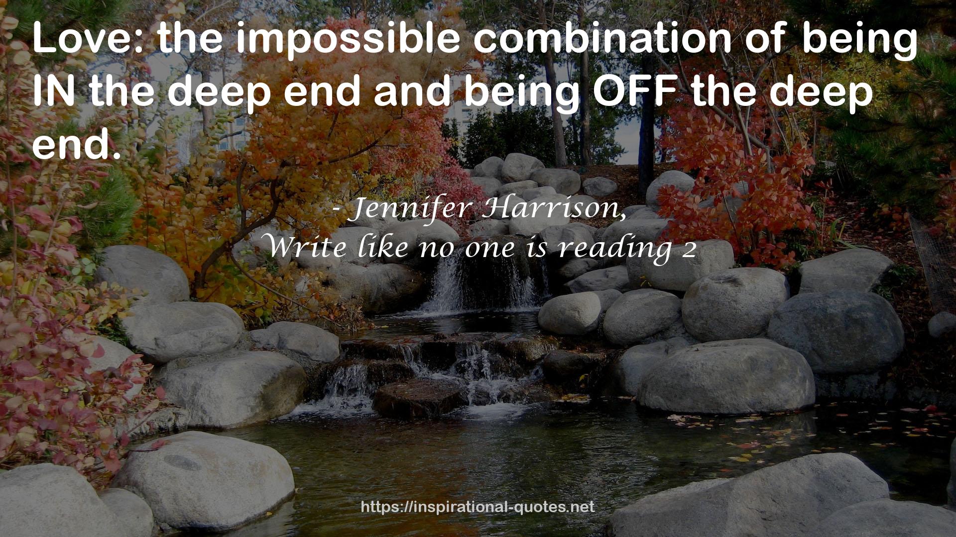 the impossible combination  QUOTES