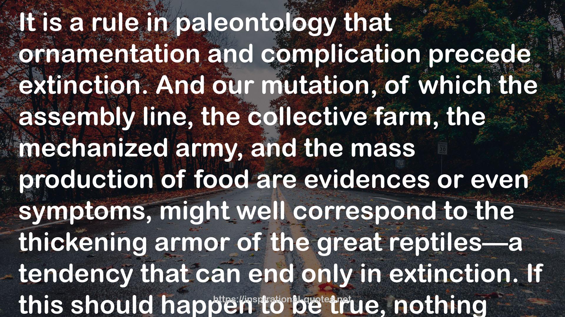 paleontology  QUOTES