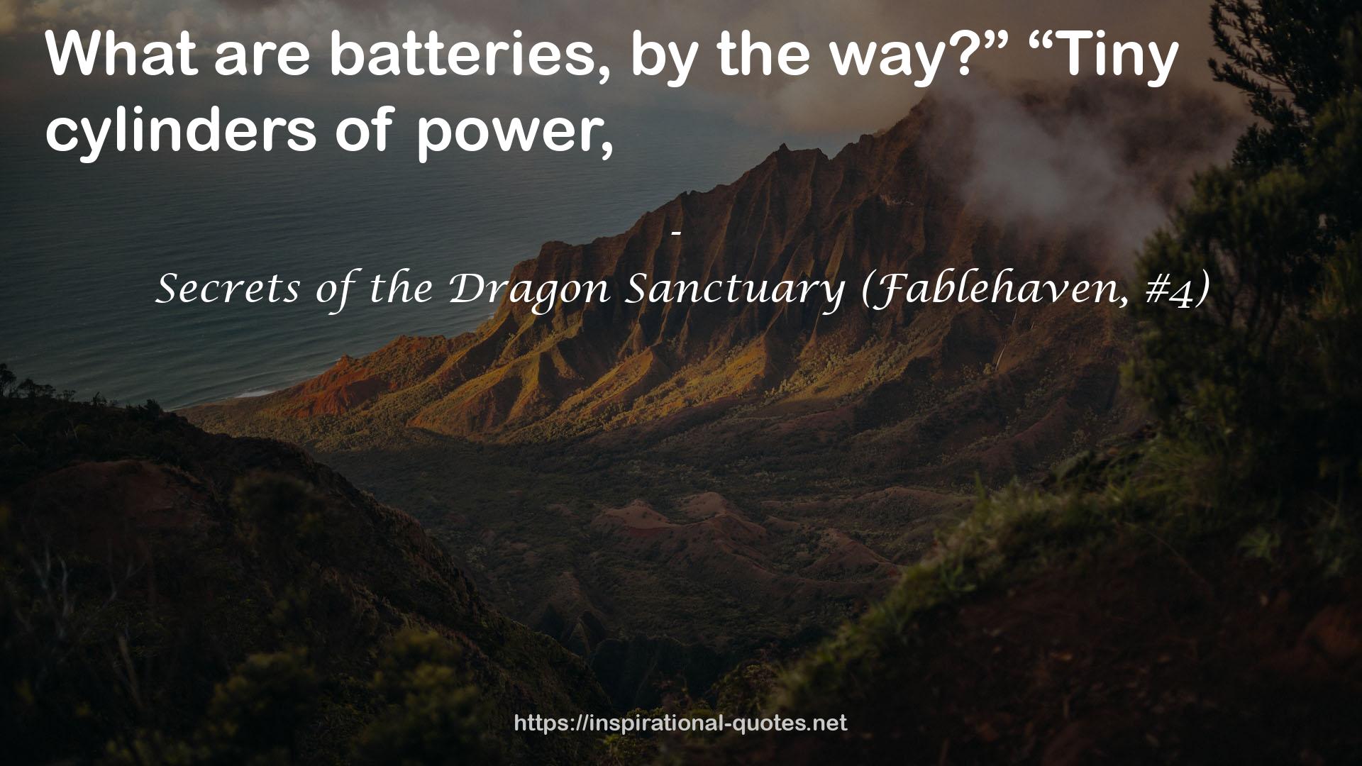 Secrets of the Dragon Sanctuary (Fablehaven, #4) QUOTES