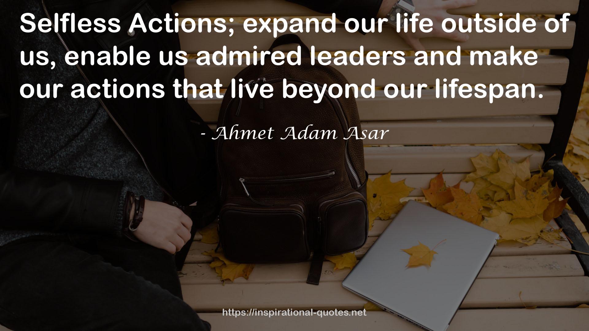 us admired leaders  QUOTES