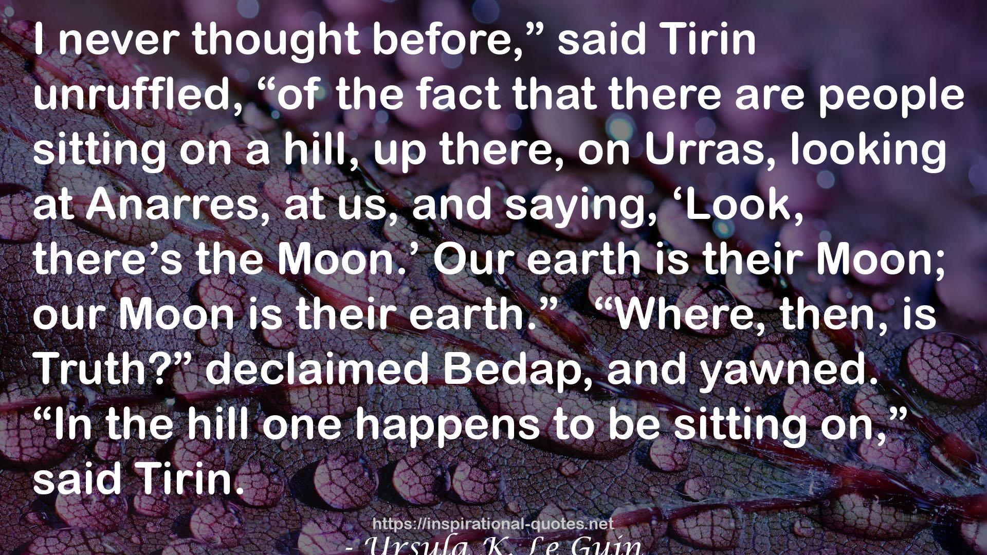 Tirin  QUOTES