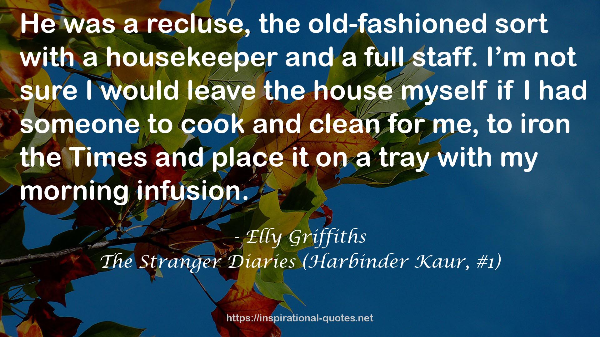 Elly Griffiths QUOTES
