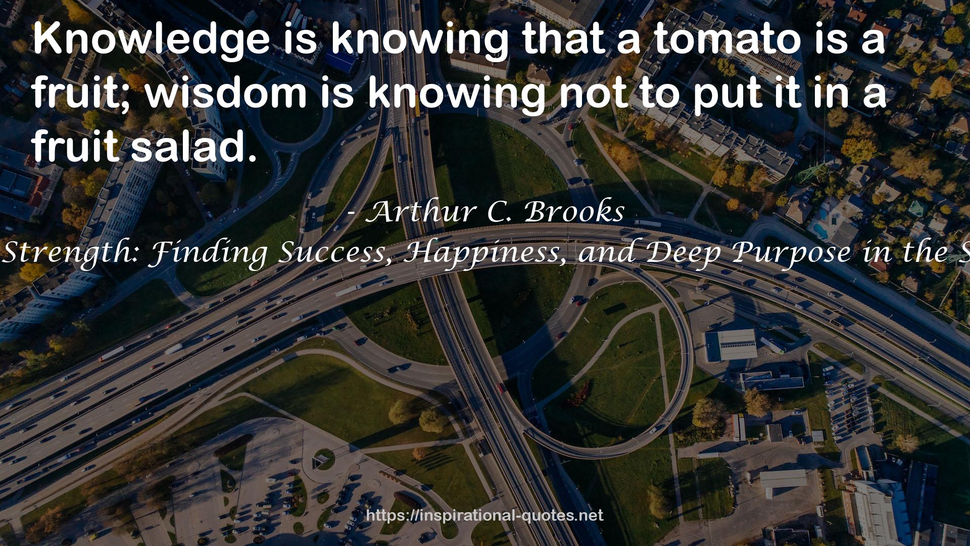 Arthur C. Brooks QUOTES