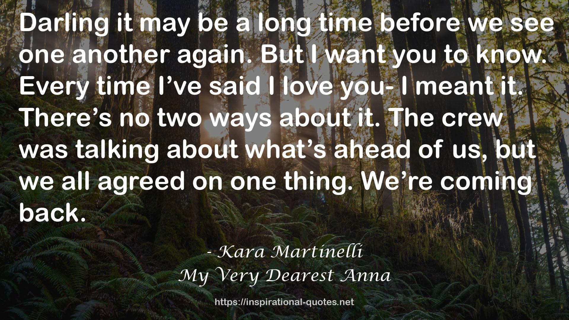 Kara Martinelli QUOTES