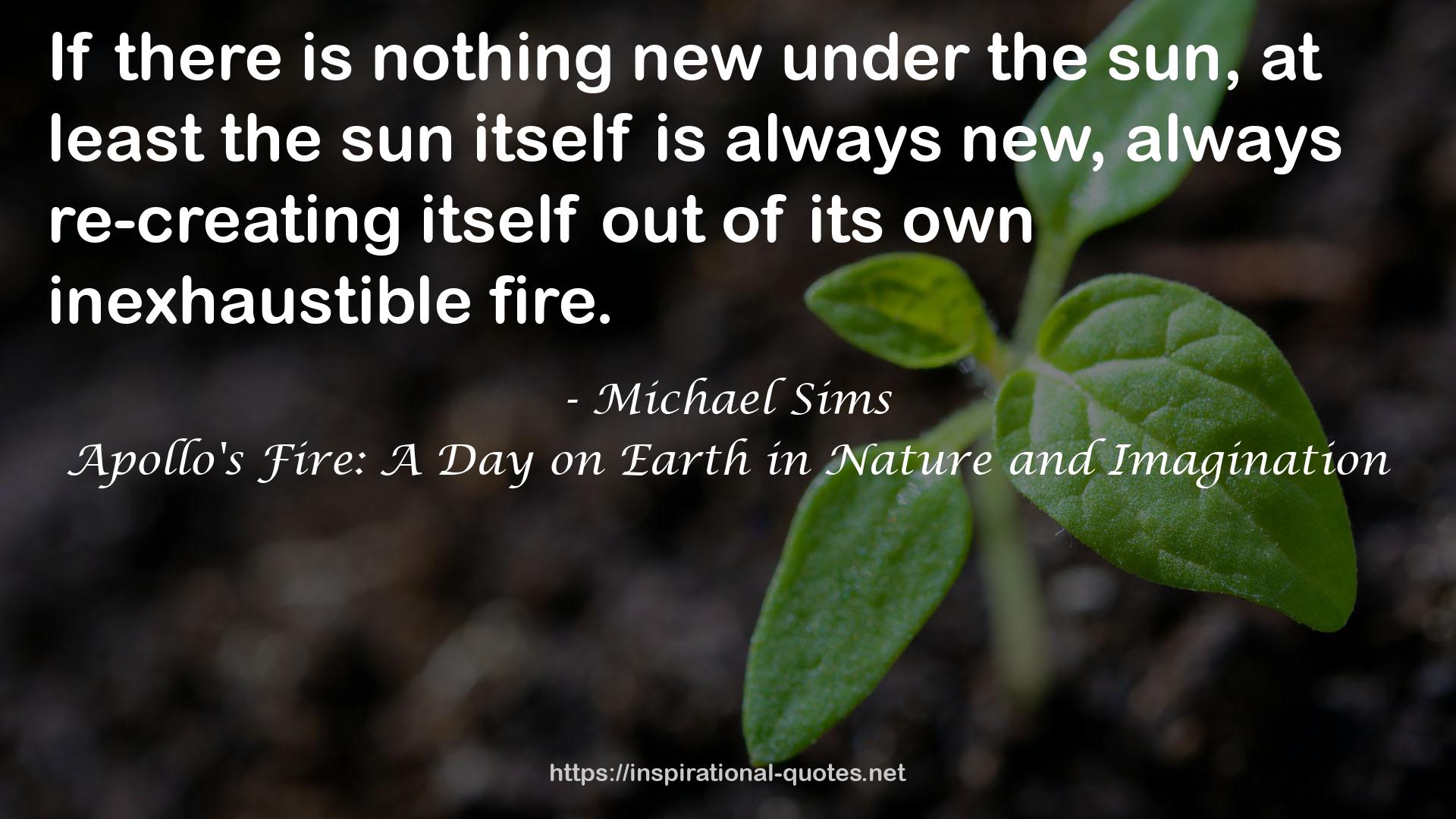 Michael Sims QUOTES