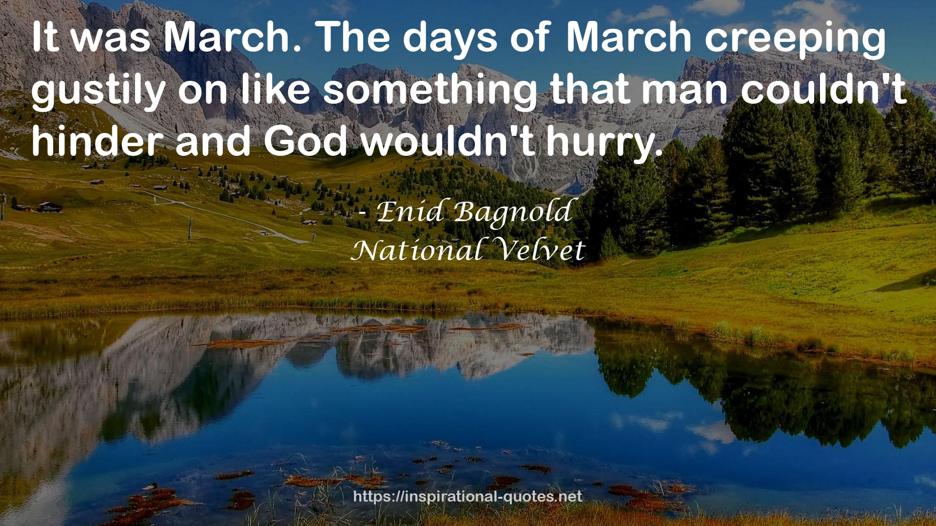 The days of March  QUOTES