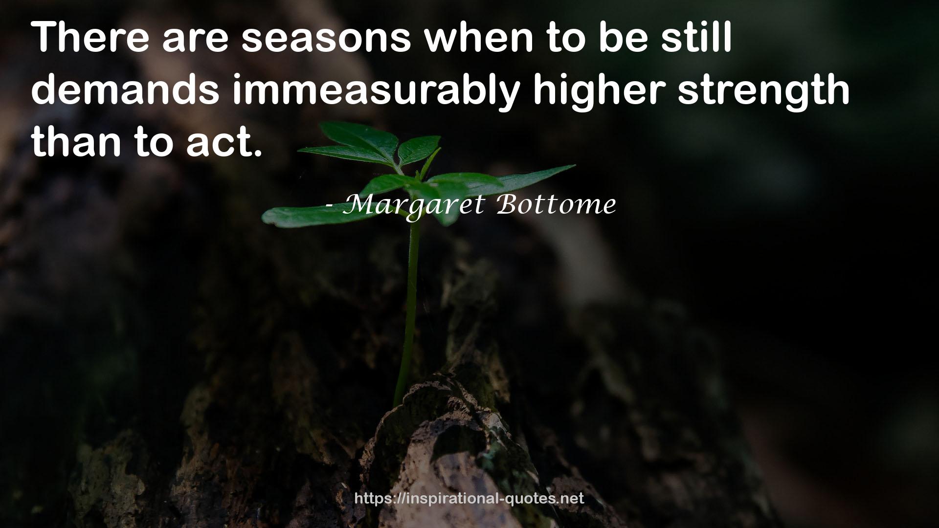Margaret Bottome QUOTES