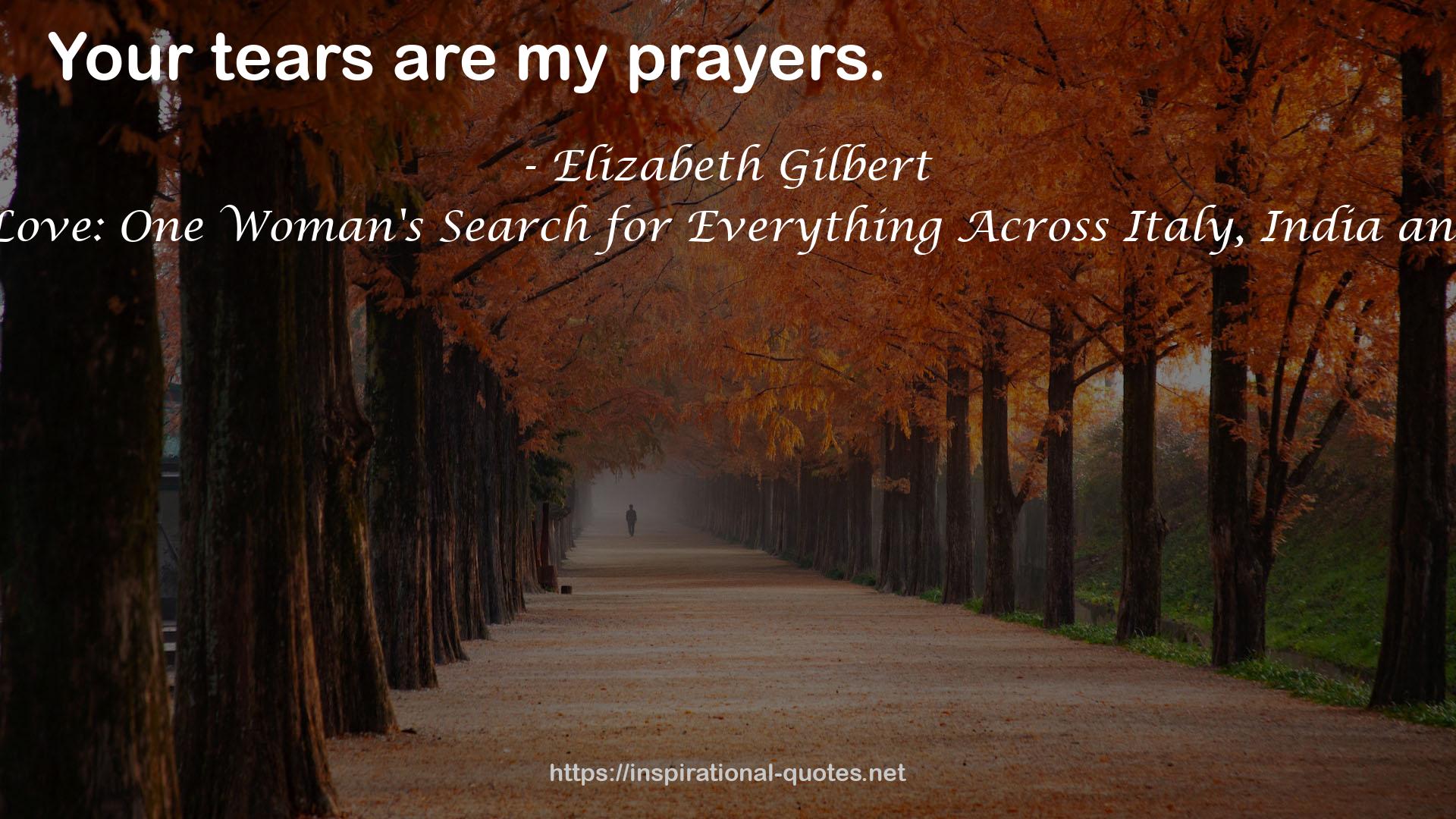 my prayers  QUOTES