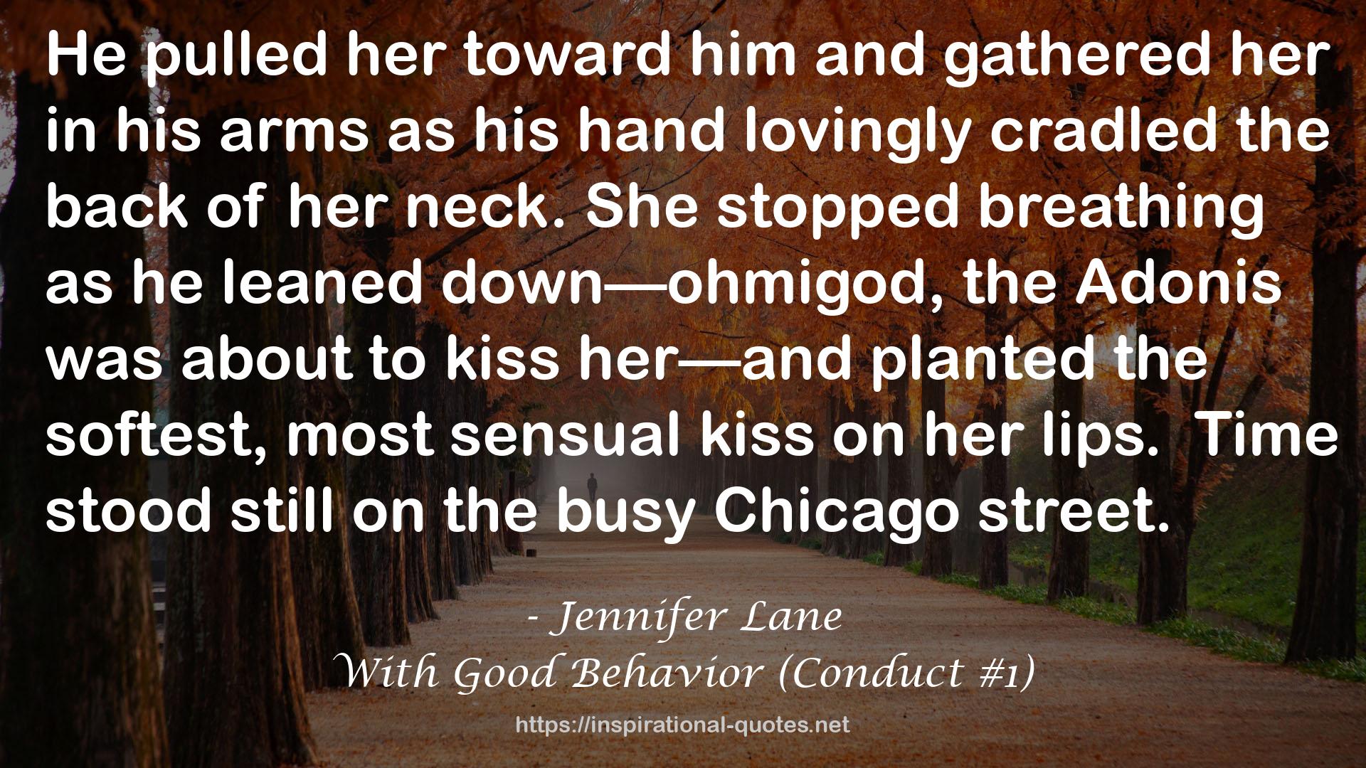 With Good Behavior (Conduct #1) QUOTES