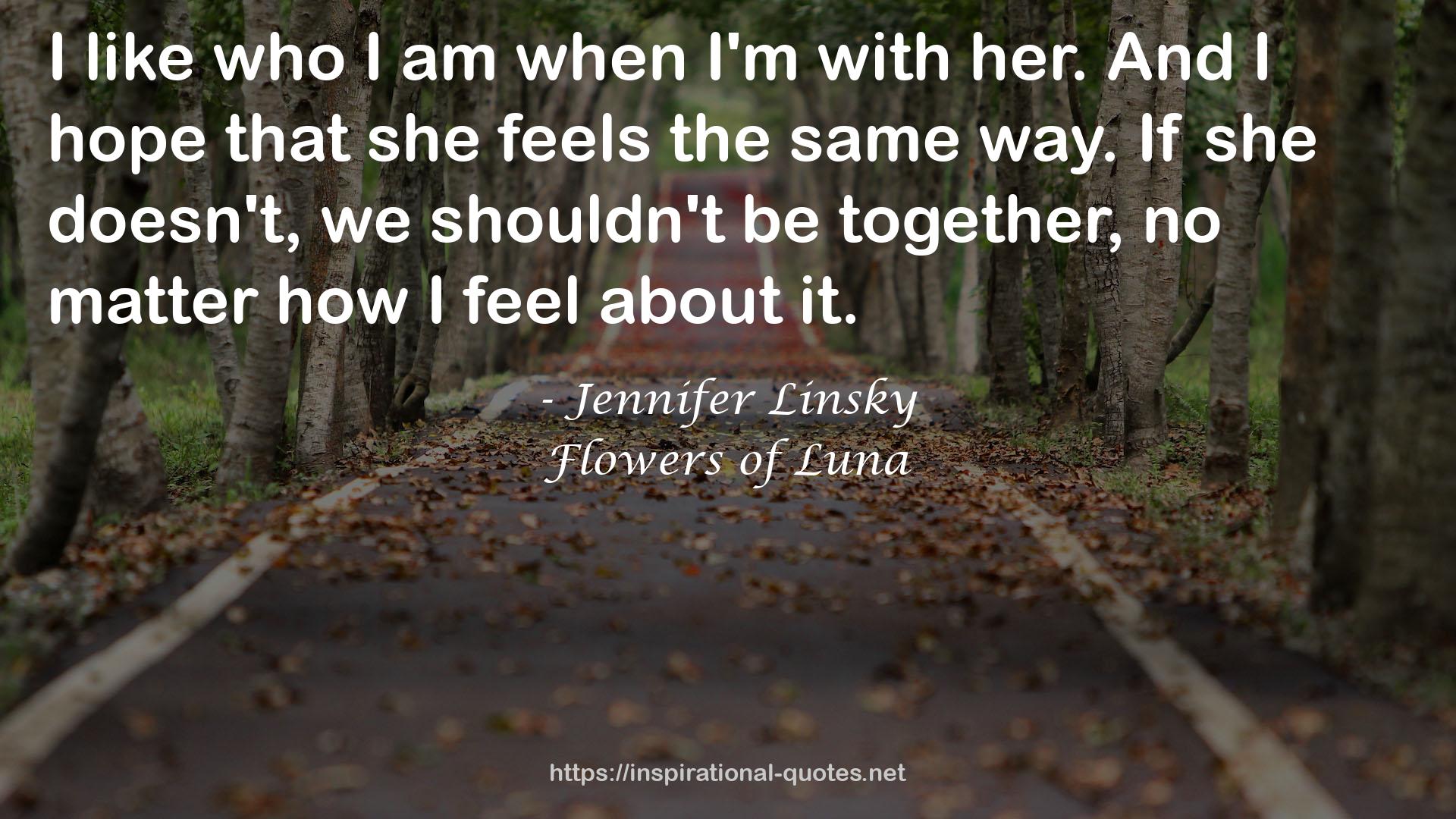 Jennifer Linsky QUOTES