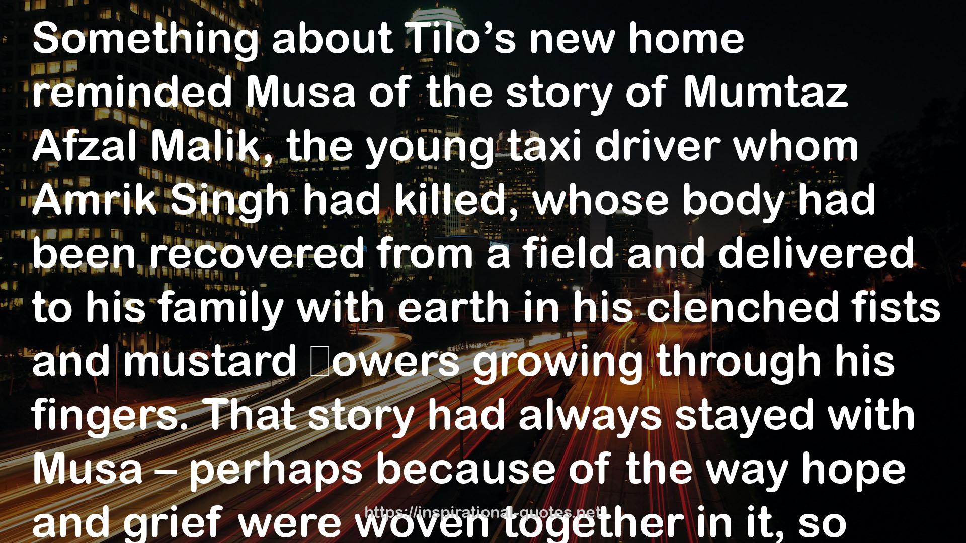 Musa  QUOTES