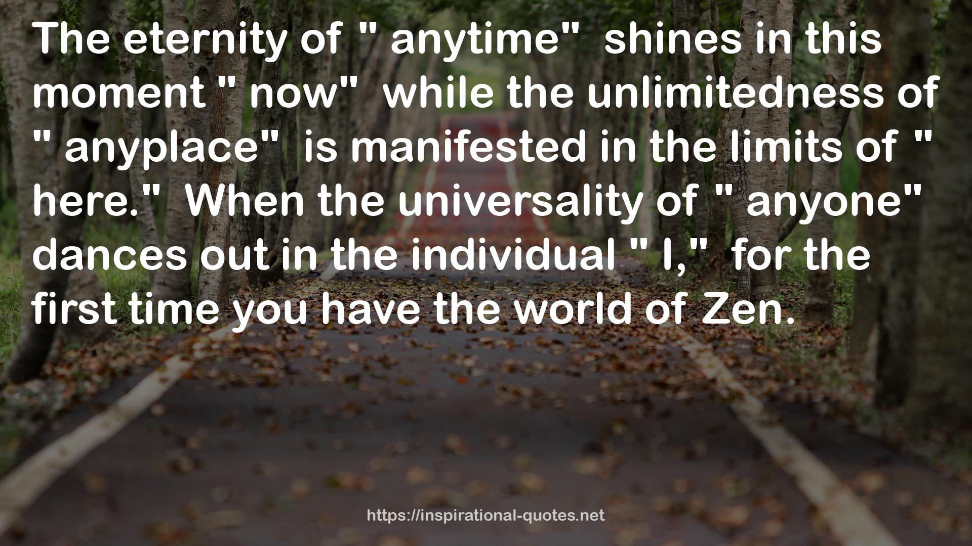 unlimitedness  QUOTES