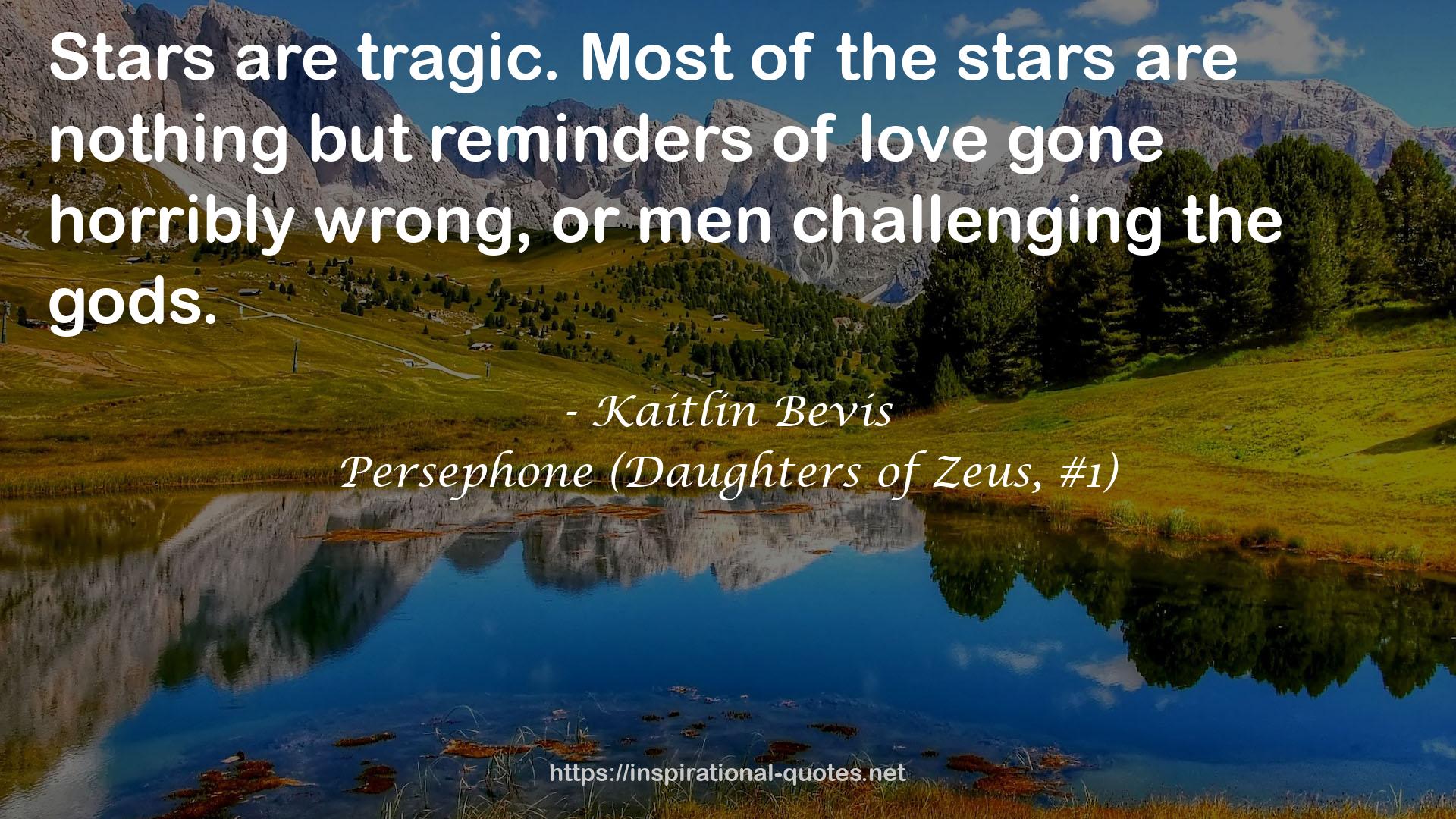 Kaitlin Bevis QUOTES