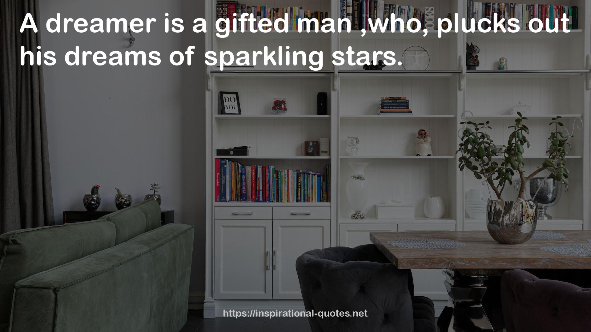 a gifted man  QUOTES