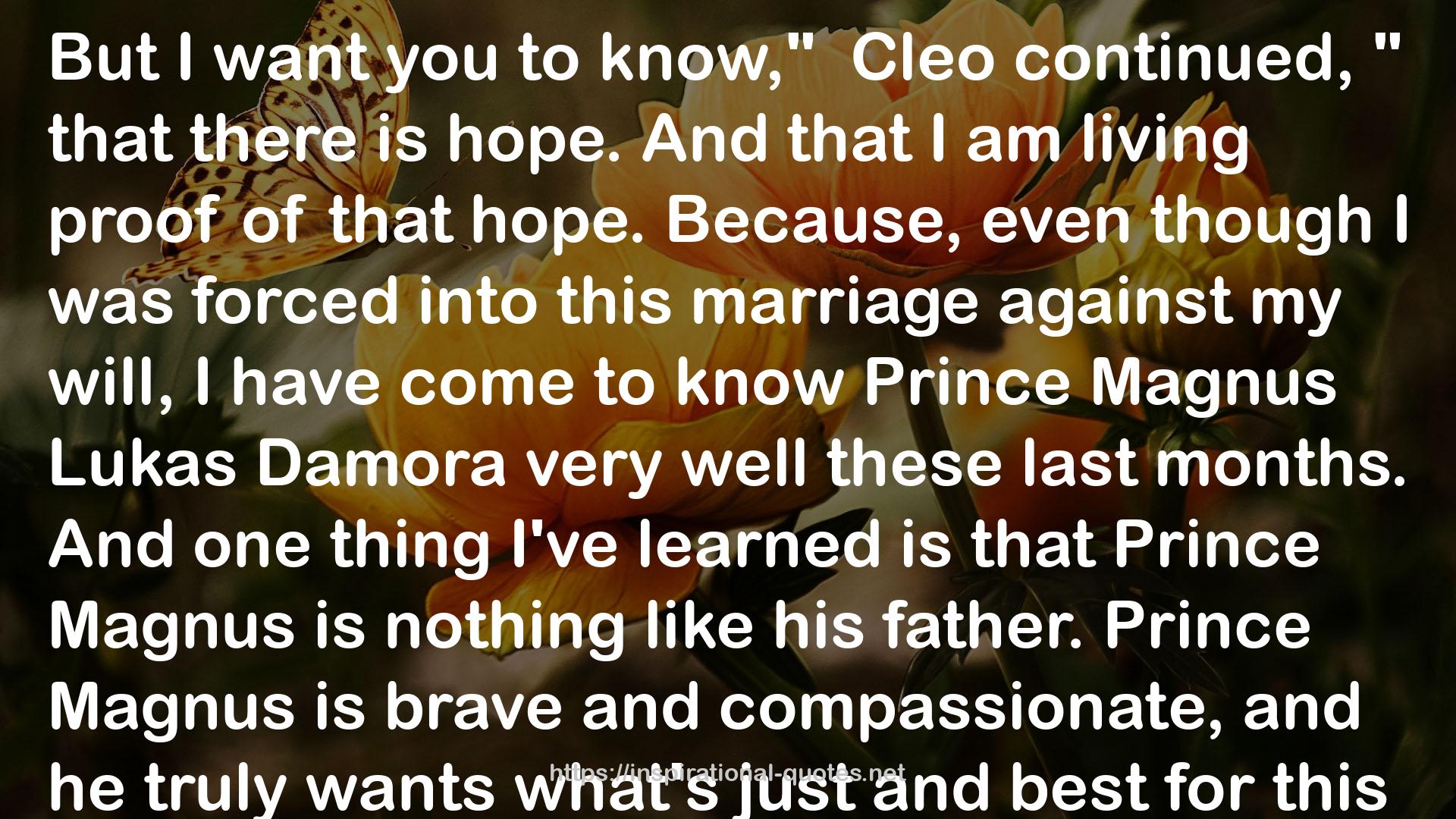 Cleo  QUOTES