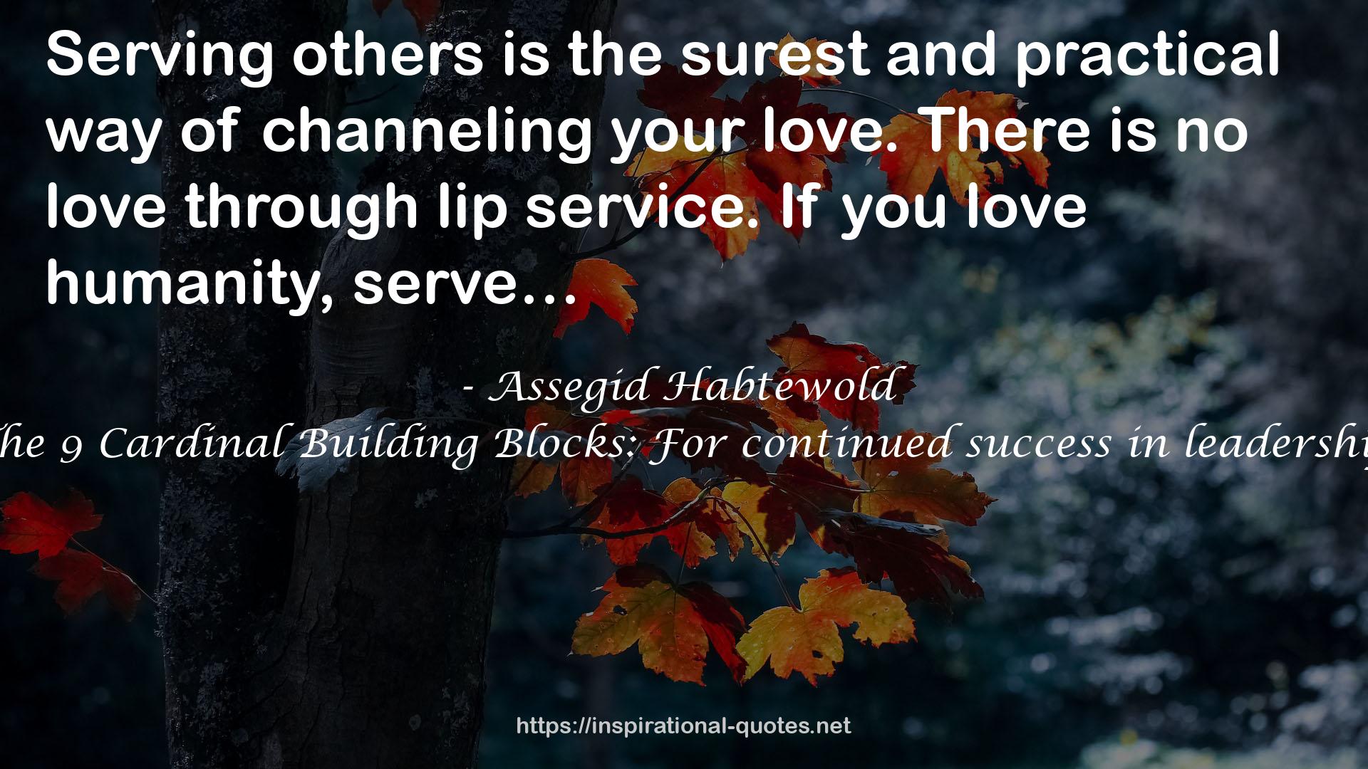 the surest and practical way  QUOTES