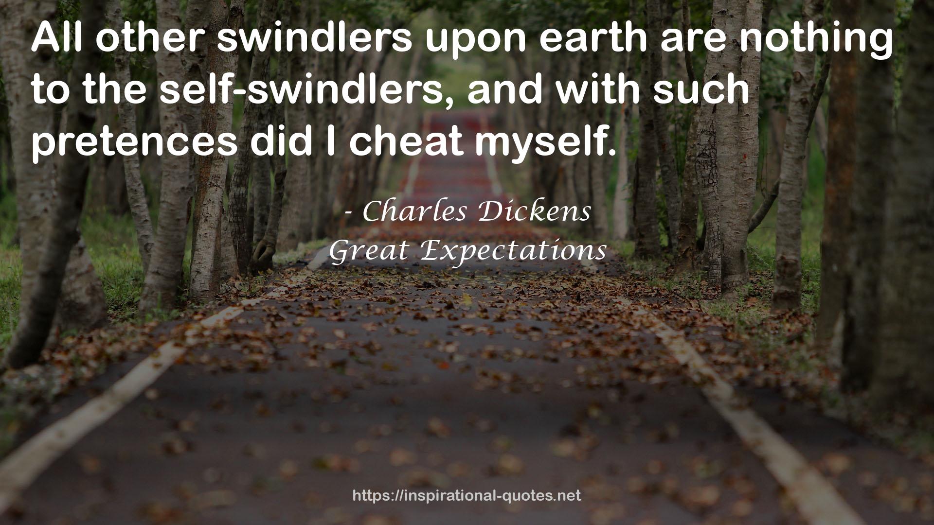 swindlers  QUOTES