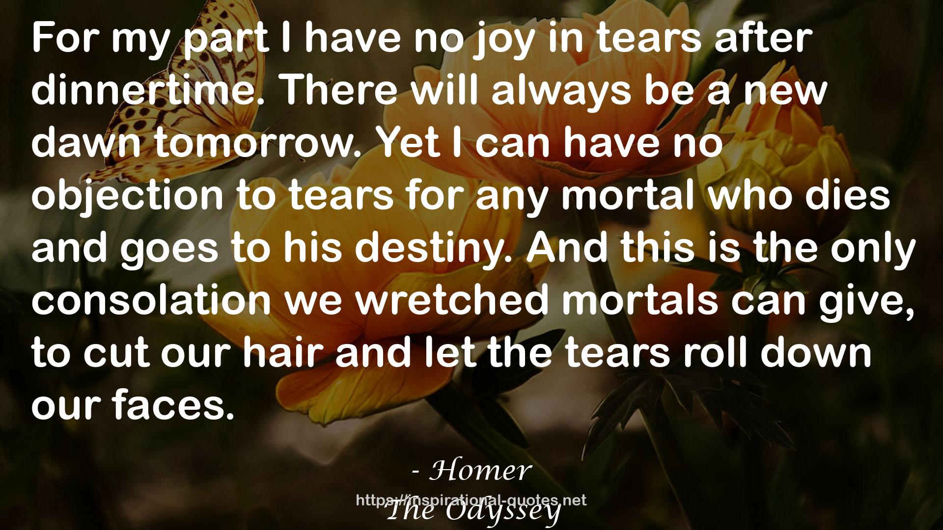 the tears  QUOTES