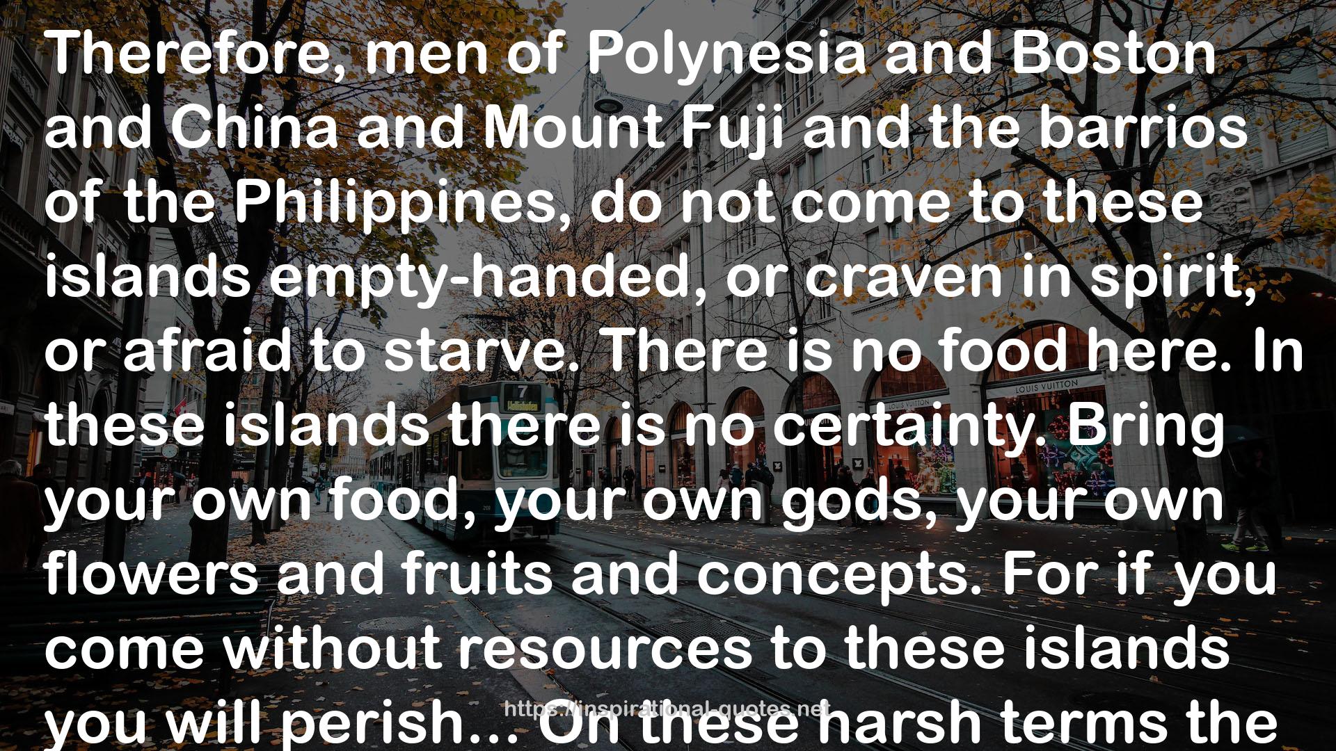 Polynesia  QUOTES