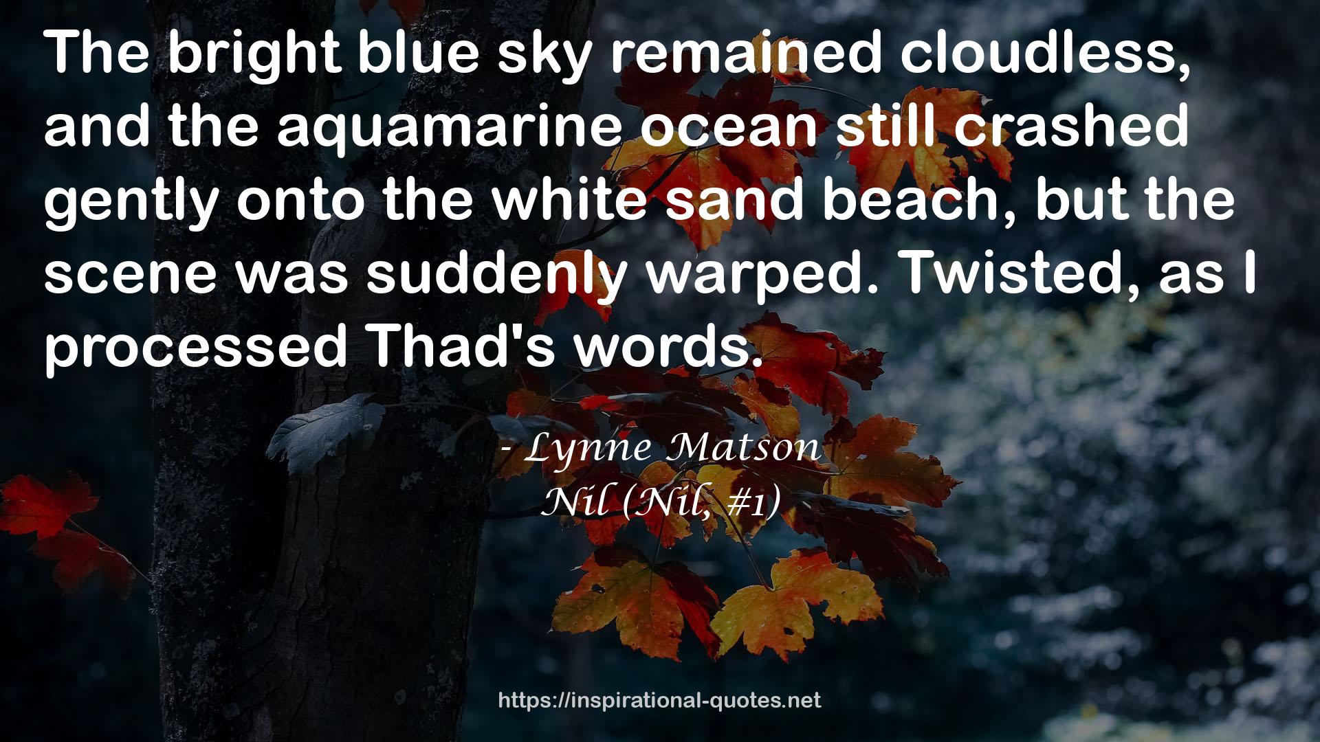 Lynne Matson QUOTES