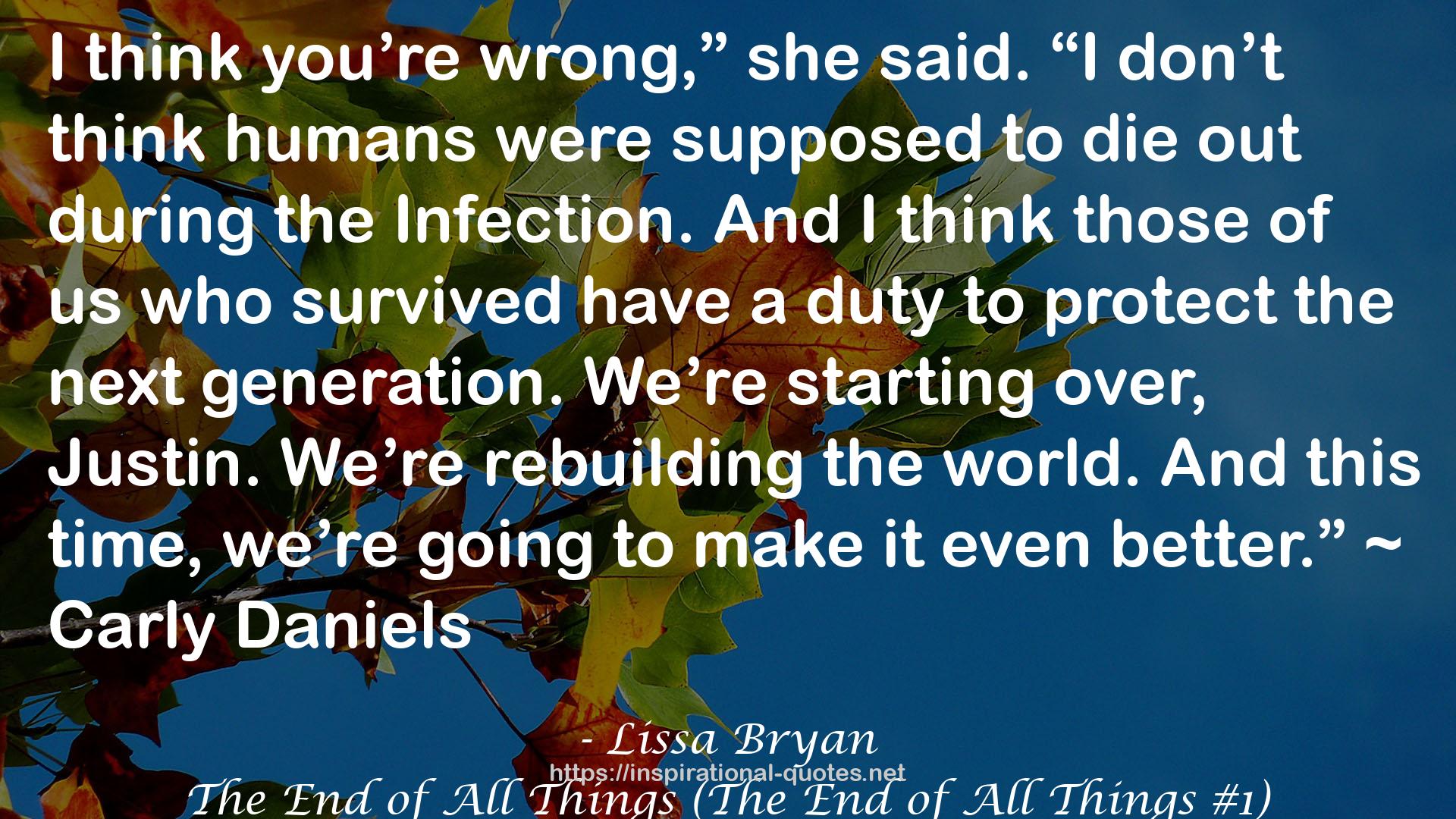 Lissa Bryan QUOTES