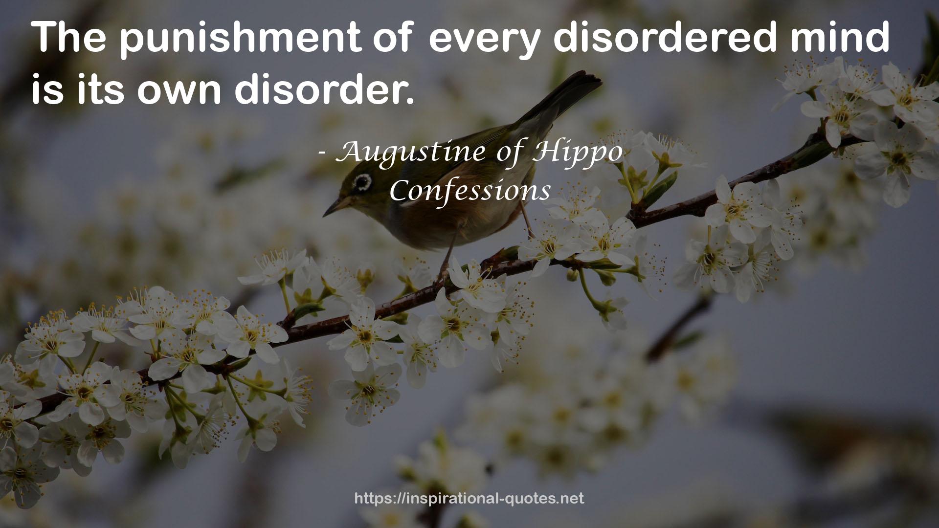 every disordered mind  QUOTES